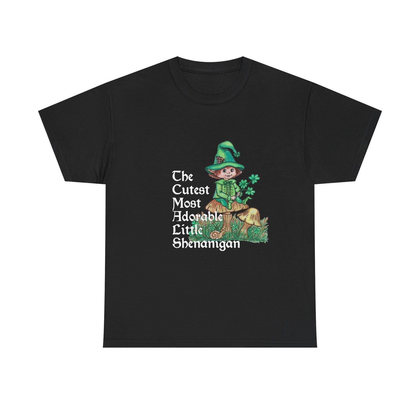 Cutest Leprechaun Unisex Heavy Cotton Tee
