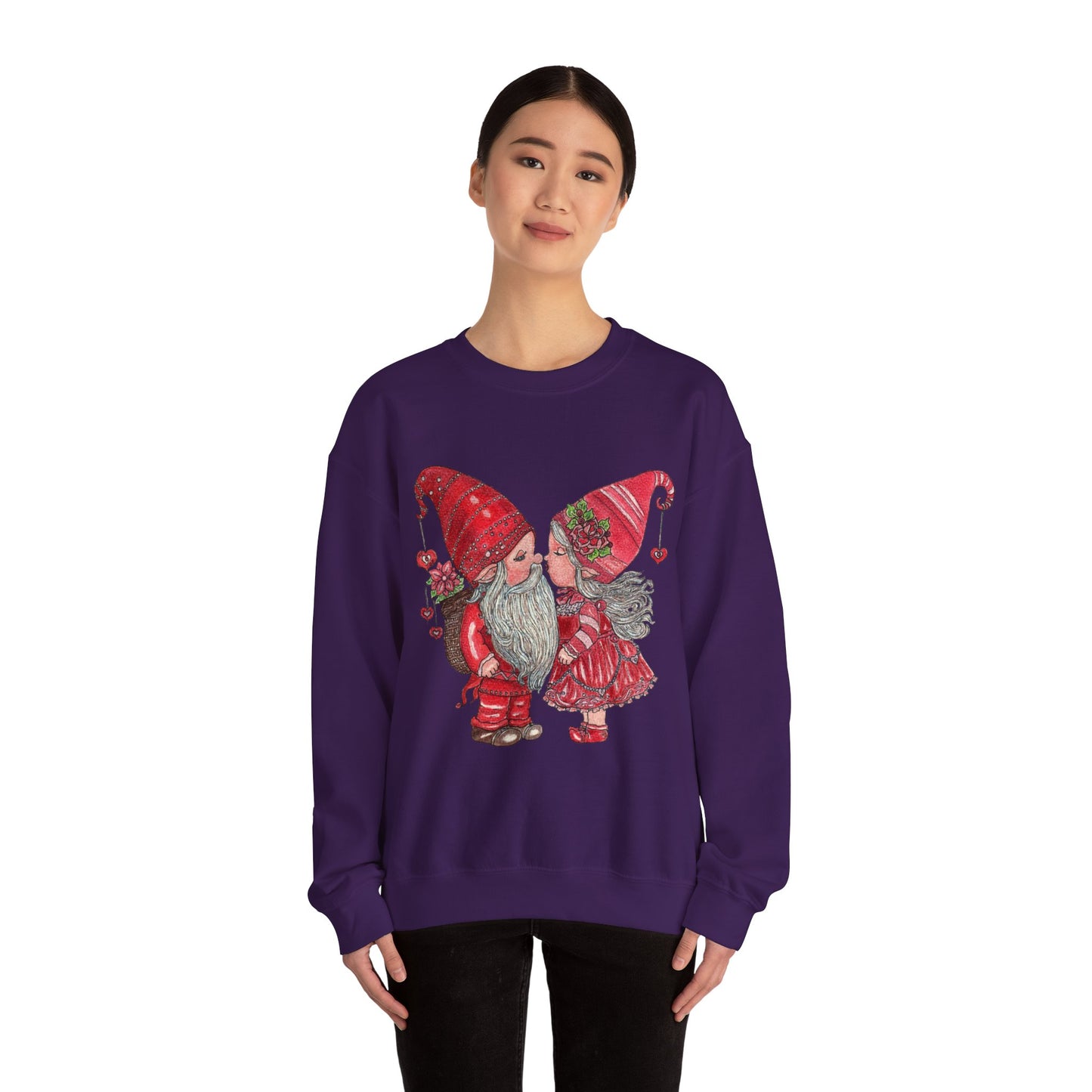 Gnome Lovers Unisex Heavy Blend™ Crewneck Sweatshirt