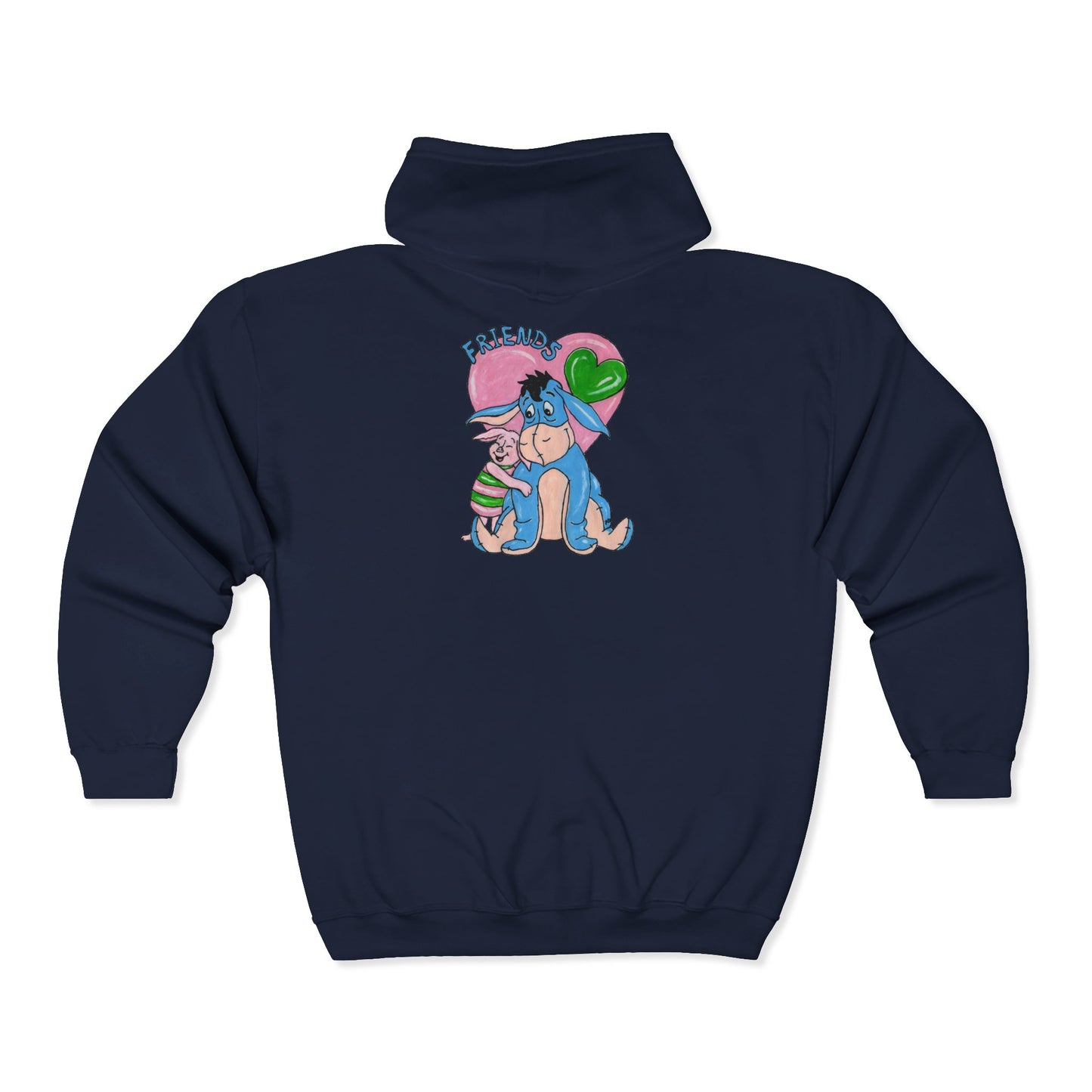 Best Friends Unisex Heavy Blend™ Full Zip Hooded Sweatshirt