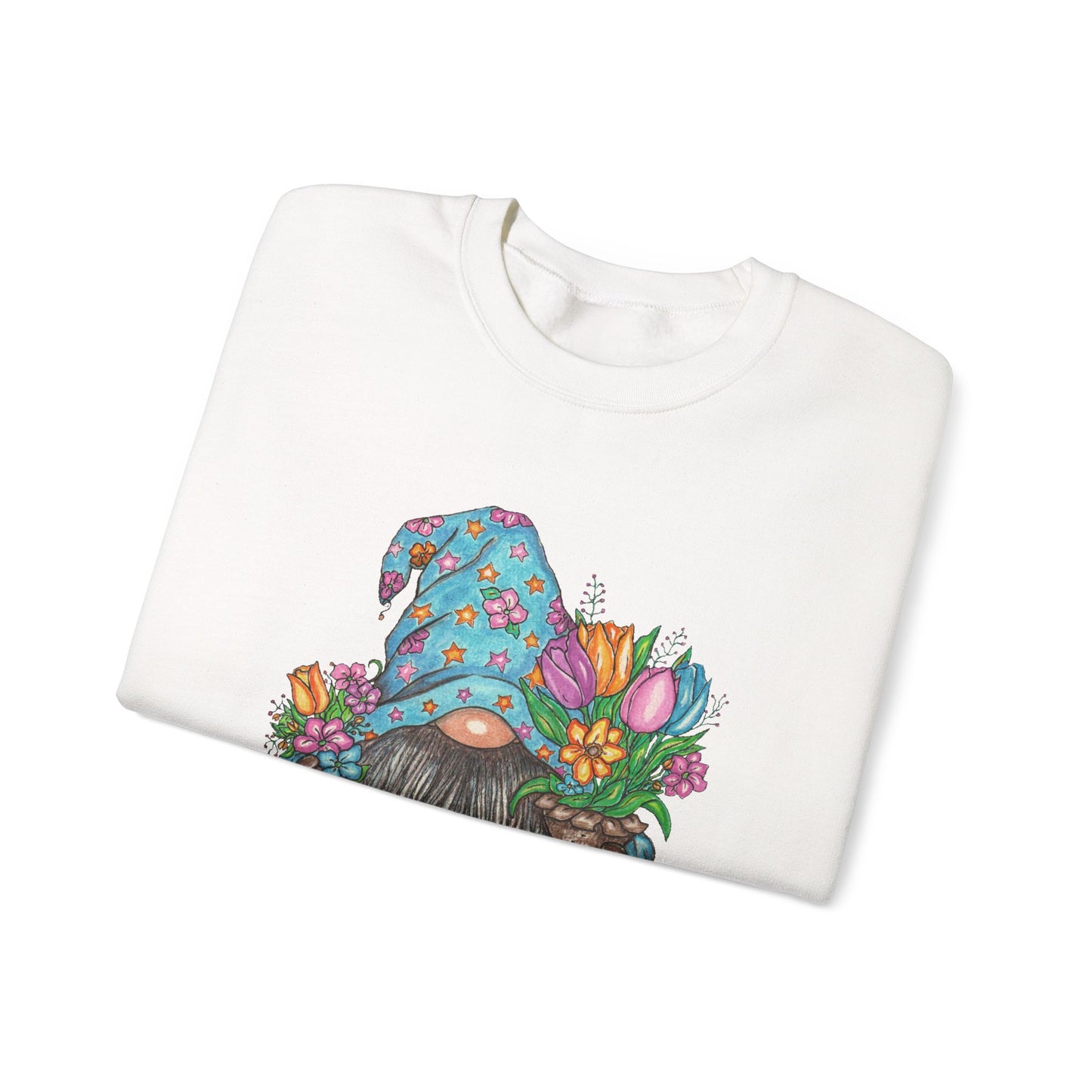 Gardening Gnome Unisex Heavy Blend™ Crewneck Sweatshirt