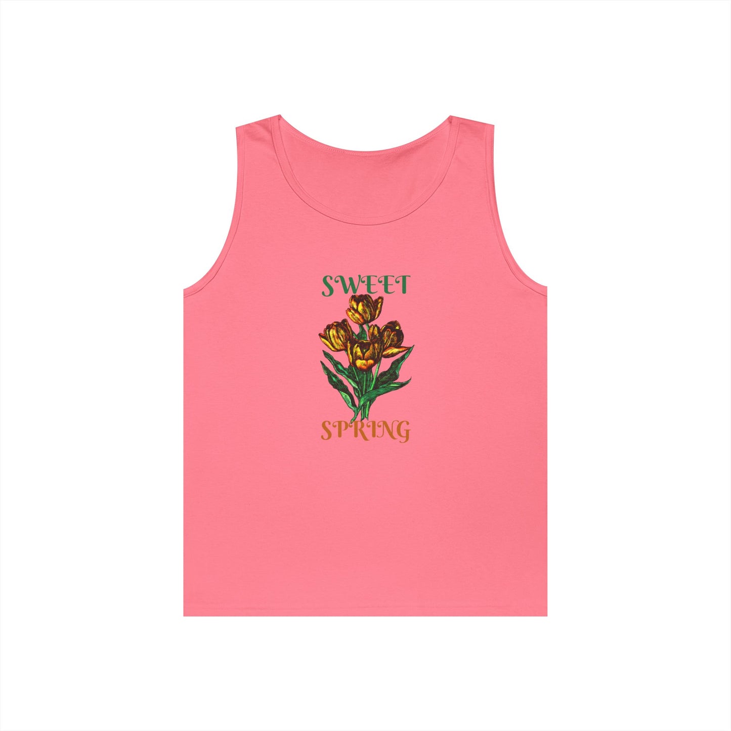 Sweet Spring Unisex Heavy Cotton Tank Top