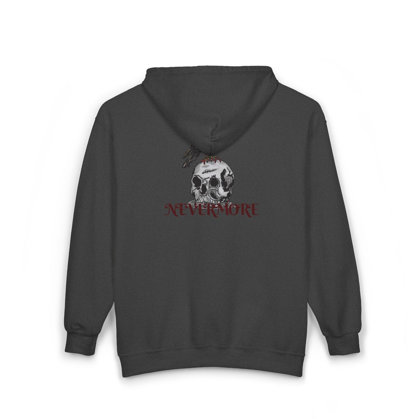 Nevermore Unisex Heavy Blend™ Full Zip Hooded Sweatshirt