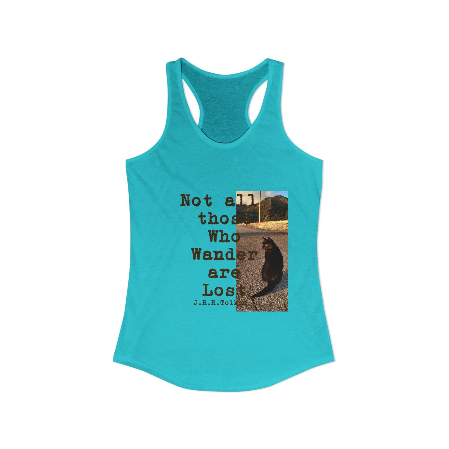 Wandering Kitty Women's Ideal Racerback Tank