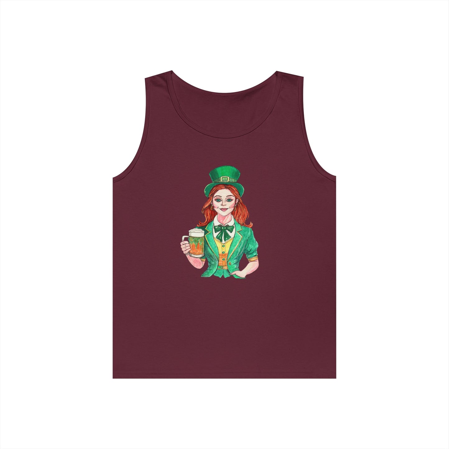 Paddy's Day Cheers Unisex Heavy Cotton Tank Top