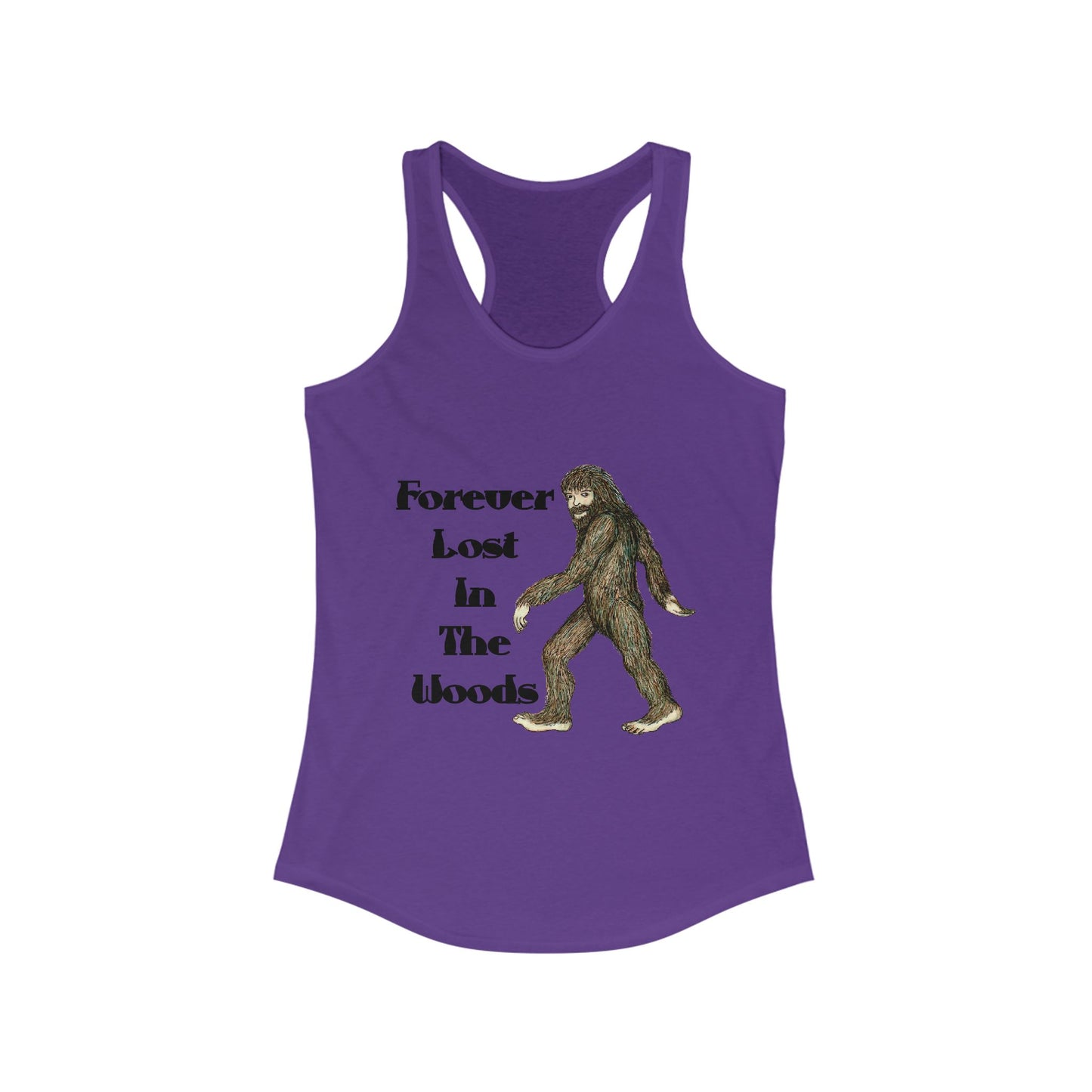 Lost in the Woods Women's Ideal Racerback Tank