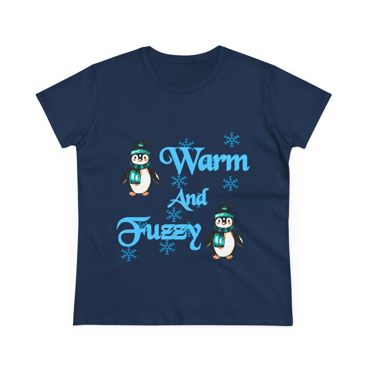 Warm and Fuzzy Women's Midweight Cotton Tee