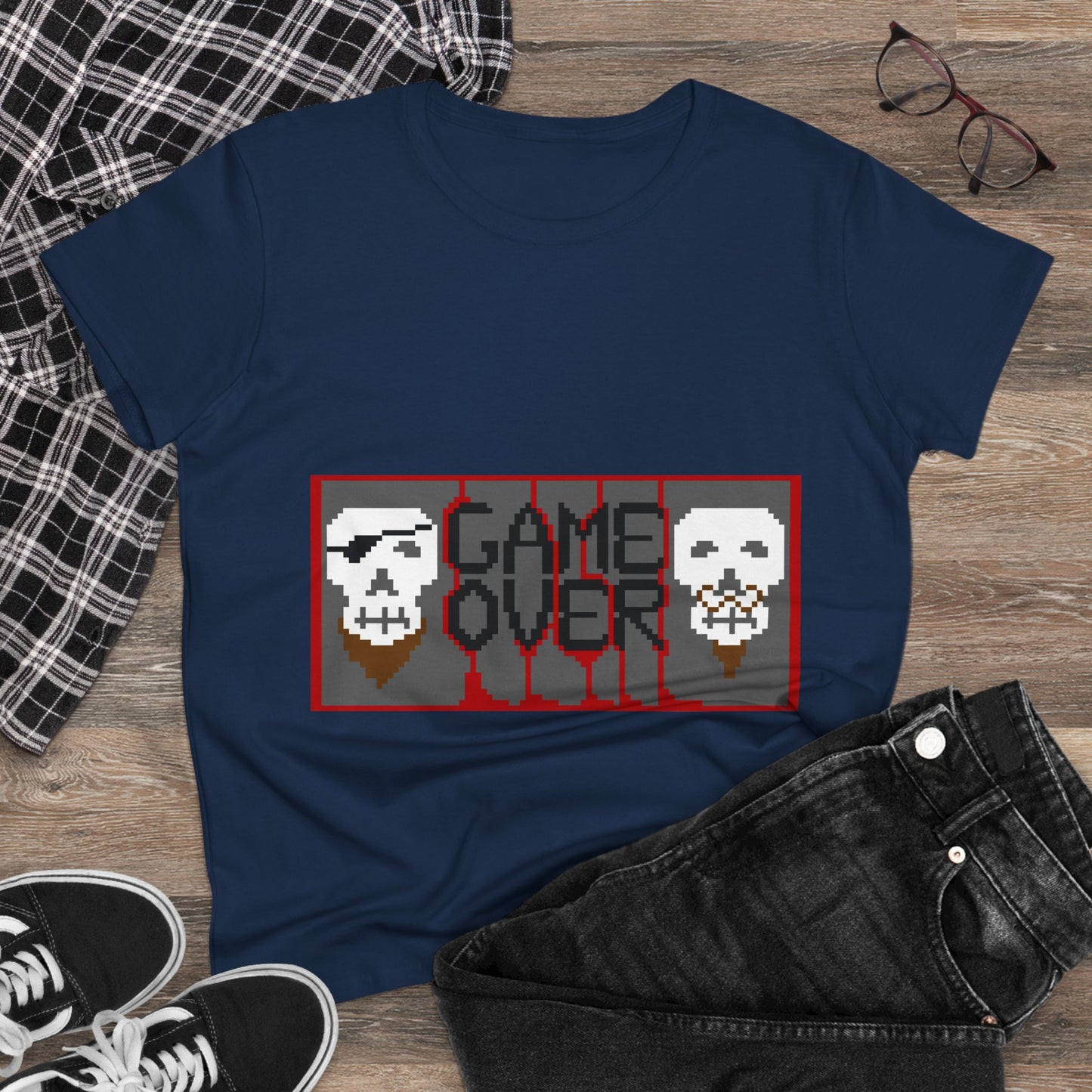 Game Over Women's Midweight Cotton Tee