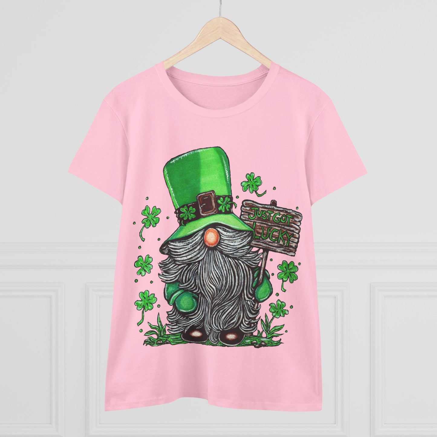 Gnomish Leprechaun Women's Midweight Cotton Tee