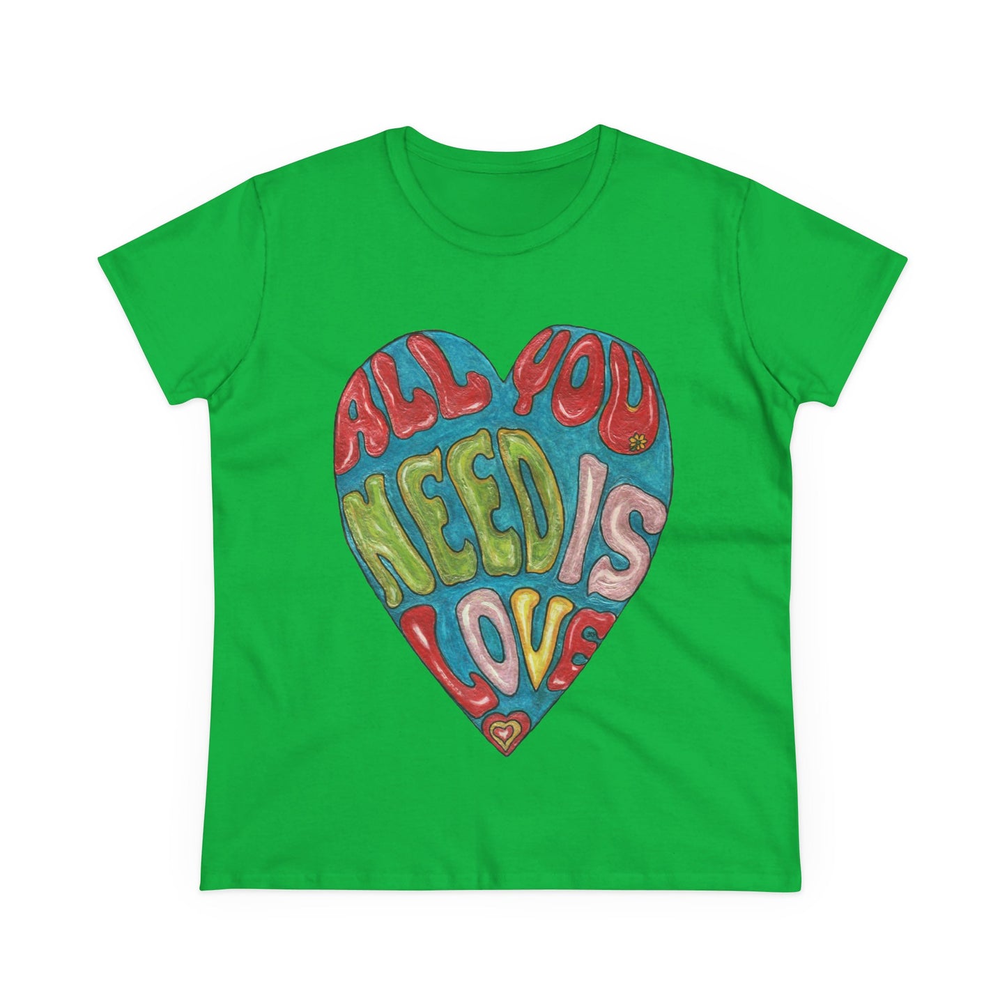 Love Women's Midweight Cotton Tee