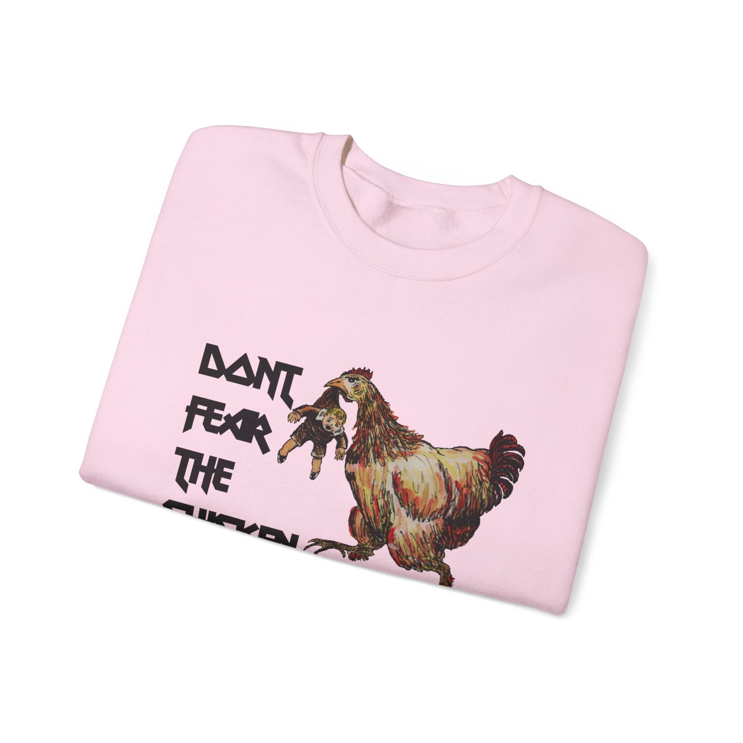 Don't Fear the Chicken Unisex Heavy Blend™ Crewneck Sweatshirt