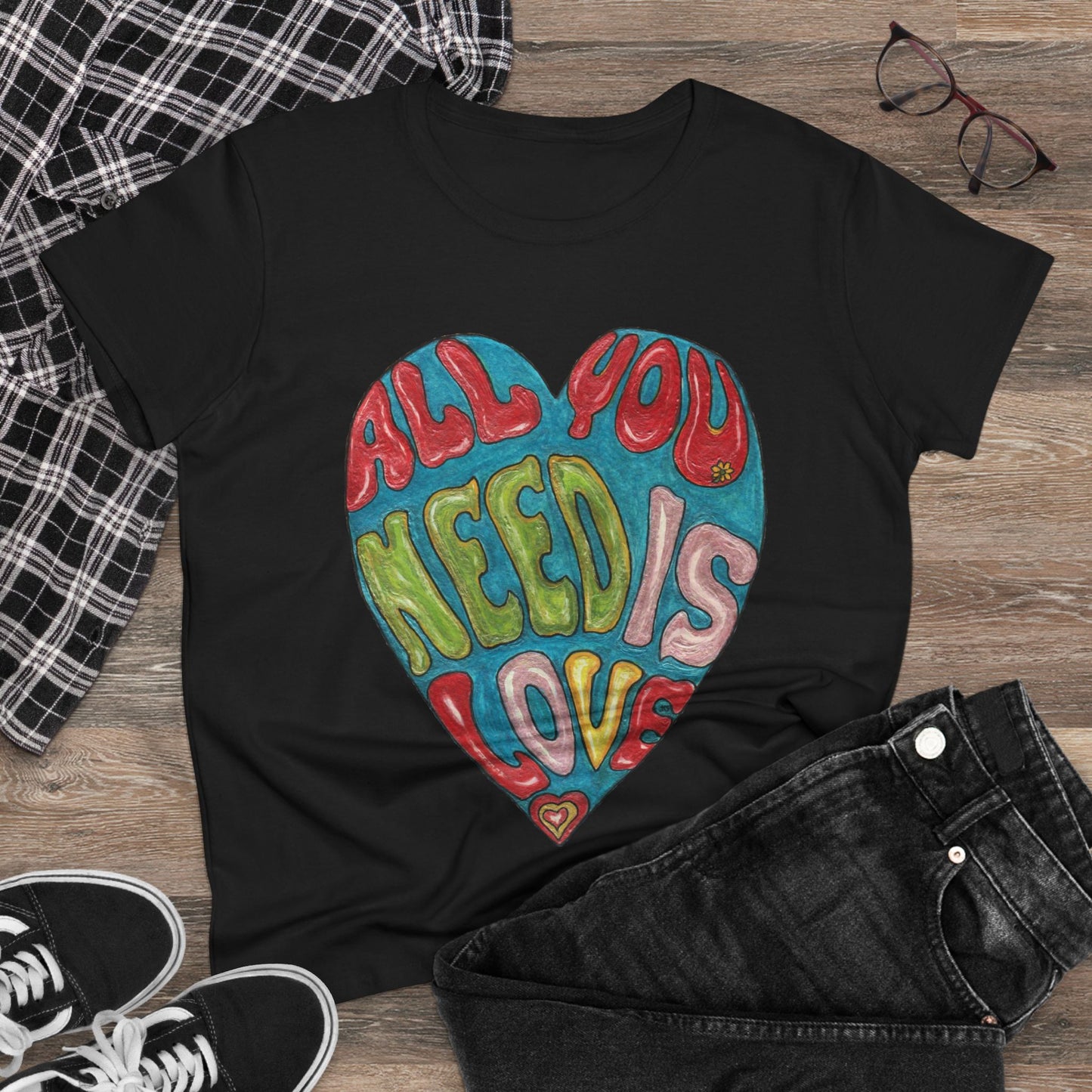 Love Women's Midweight Cotton Tee