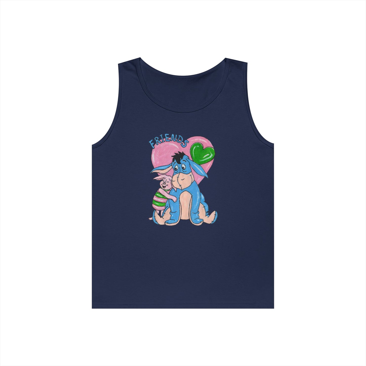 Best Friends Unisex Heavy Cotton Tank Top