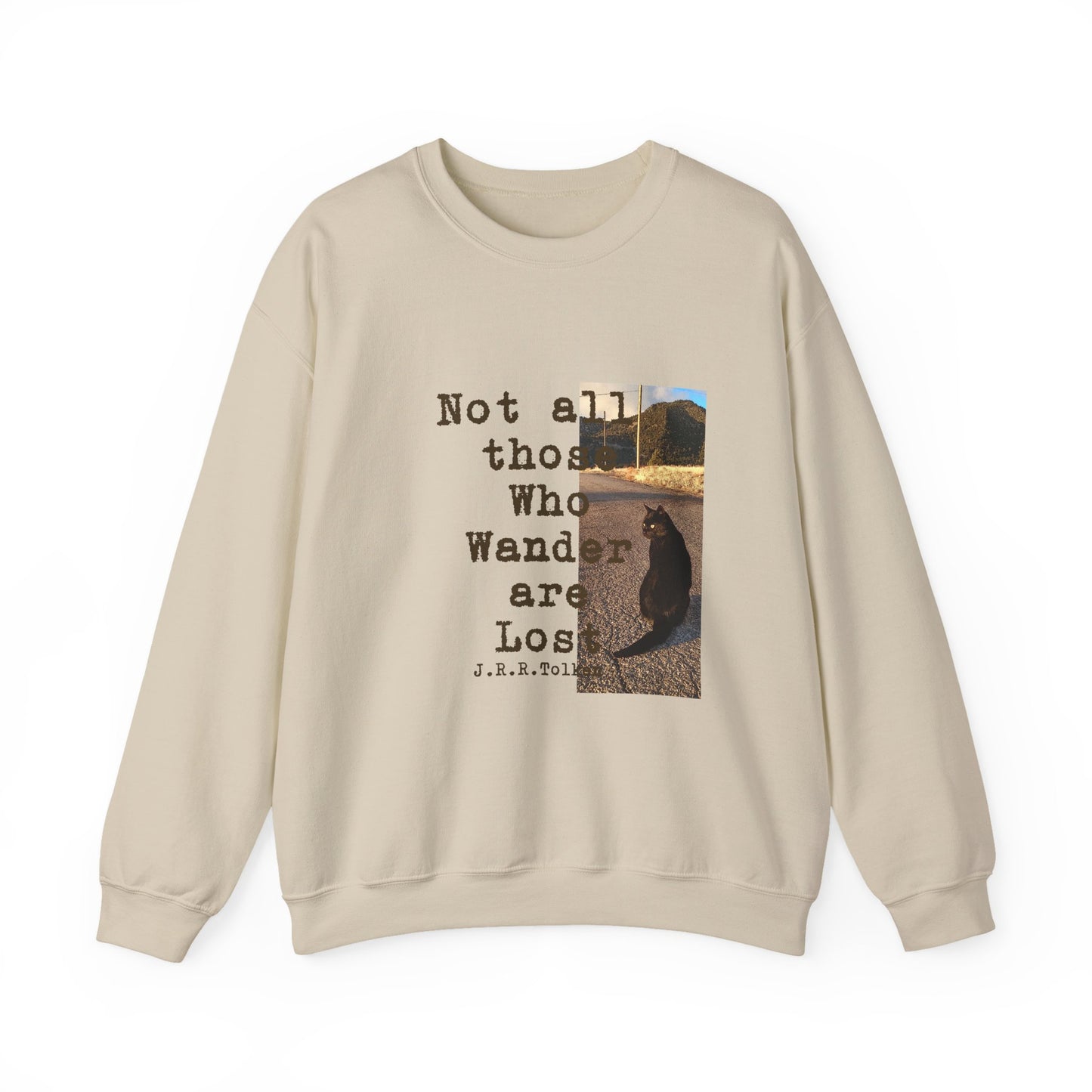 Wandering Kitty Unisex Heavy Blend™ Crewneck Sweatshirt