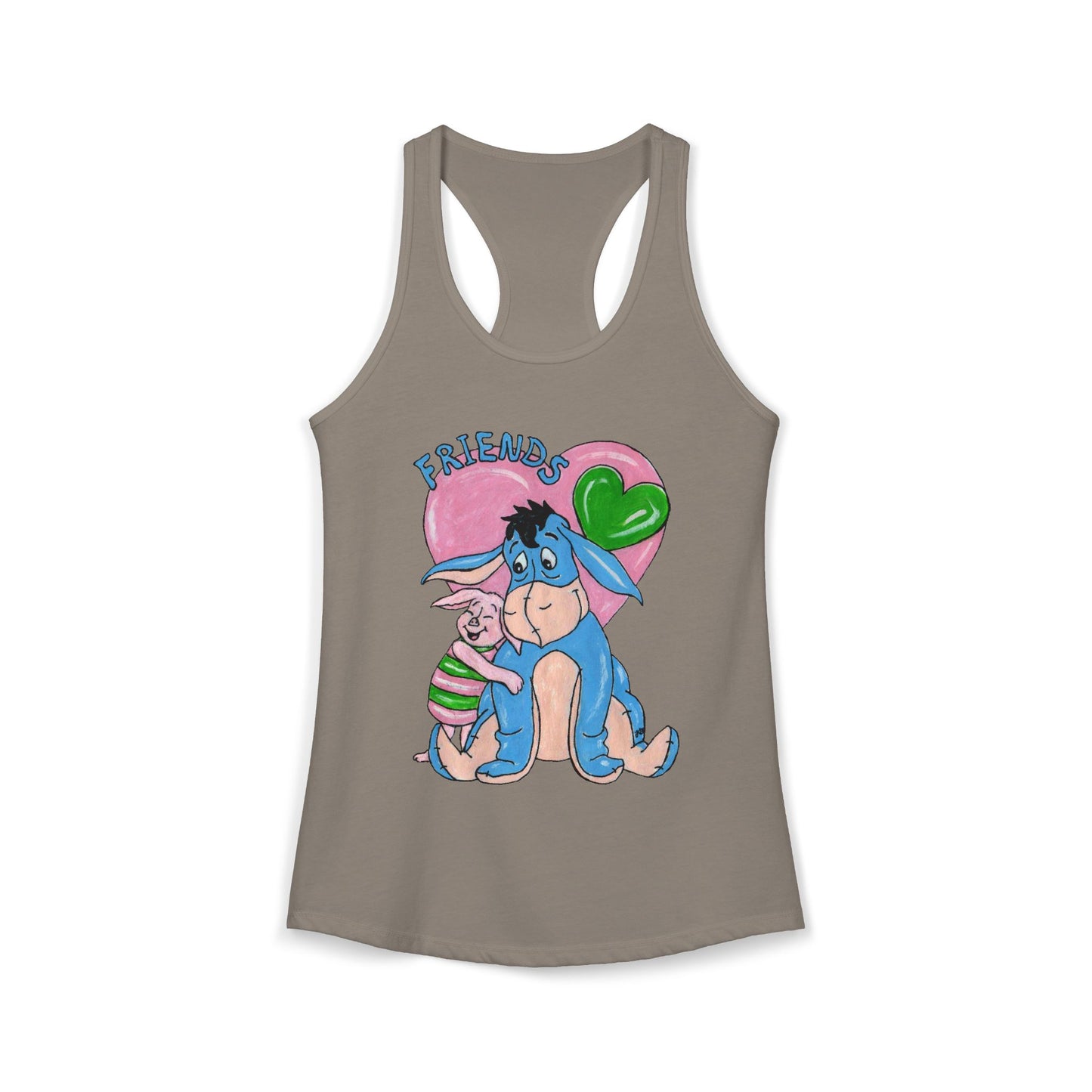 Best Friends Women's Ideal Racerback Tank
