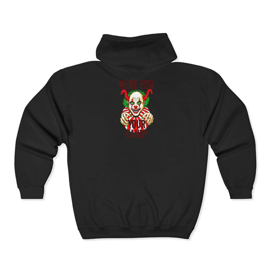 Here for Your Candy Unisex Heavy Blend™ Full Zip Hooded Sweatshirt