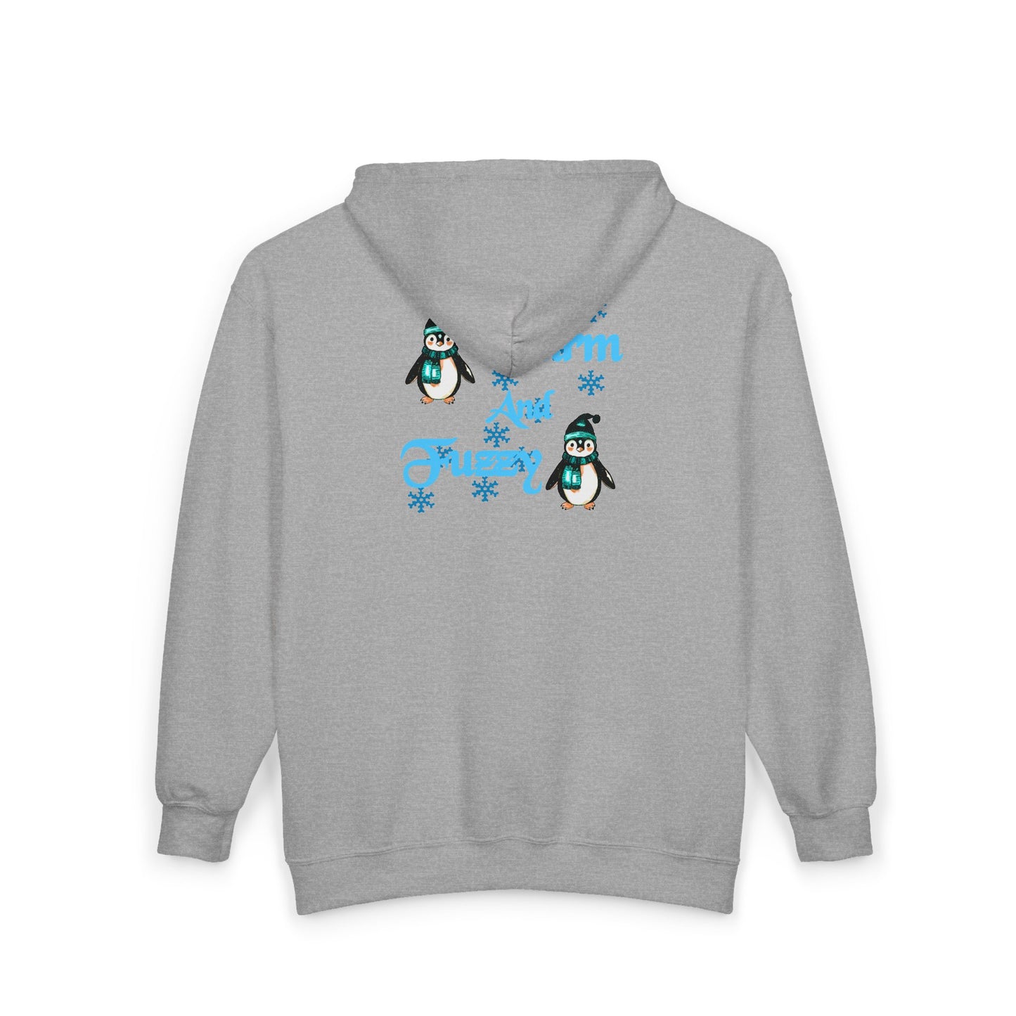 Warm and Fuzzy Unisex Heavy Blend™ Full Zip Hooded Sweatshirt