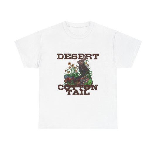 Desert Cottontail Unisex Heavy Cotton Tee