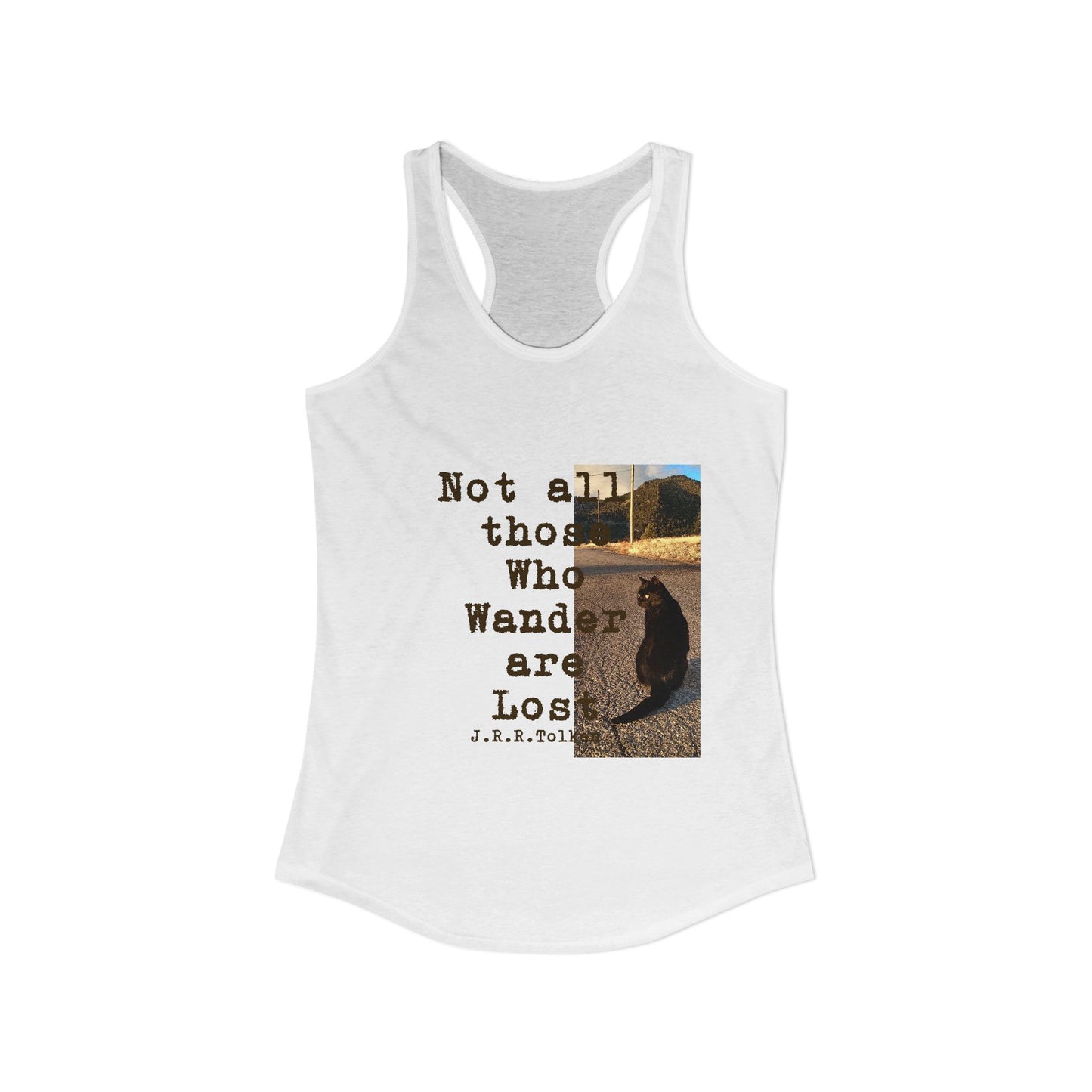 Wandering Kitty Women's Ideal Racerback Tank