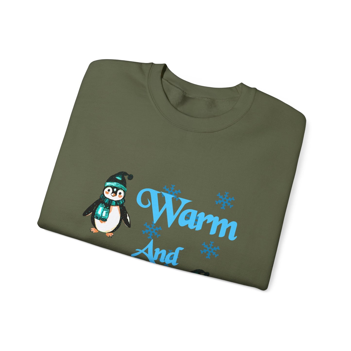 Warm and Fuzzy Unisex Heavy Blend™ Crewneck Sweatshirt