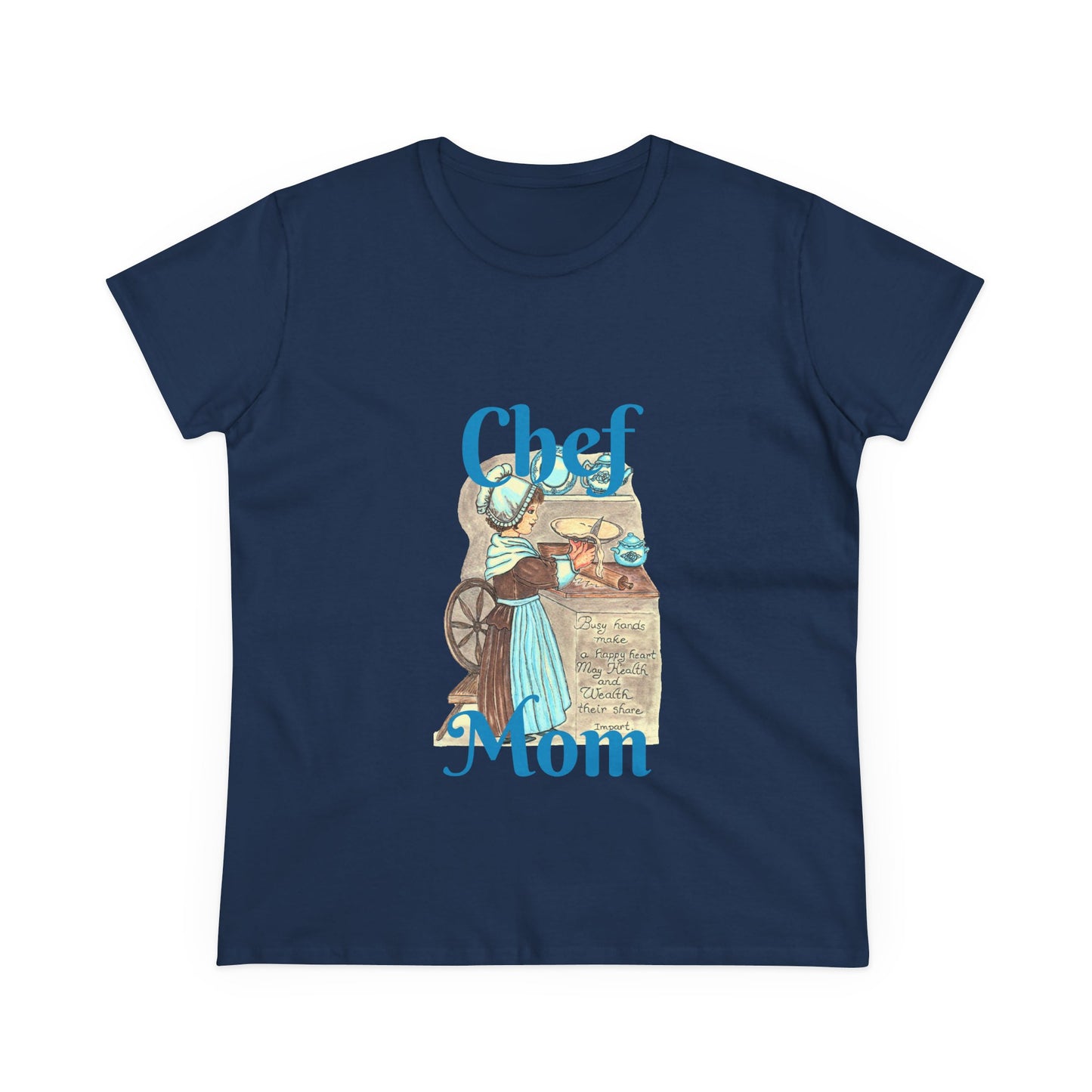 Chef Mom Women's Midweight Cotton Tee
