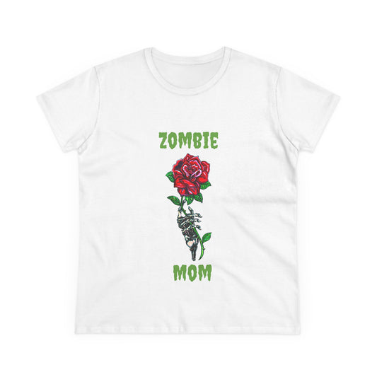 Zombie Mom Women's Midweight Cotton Tee