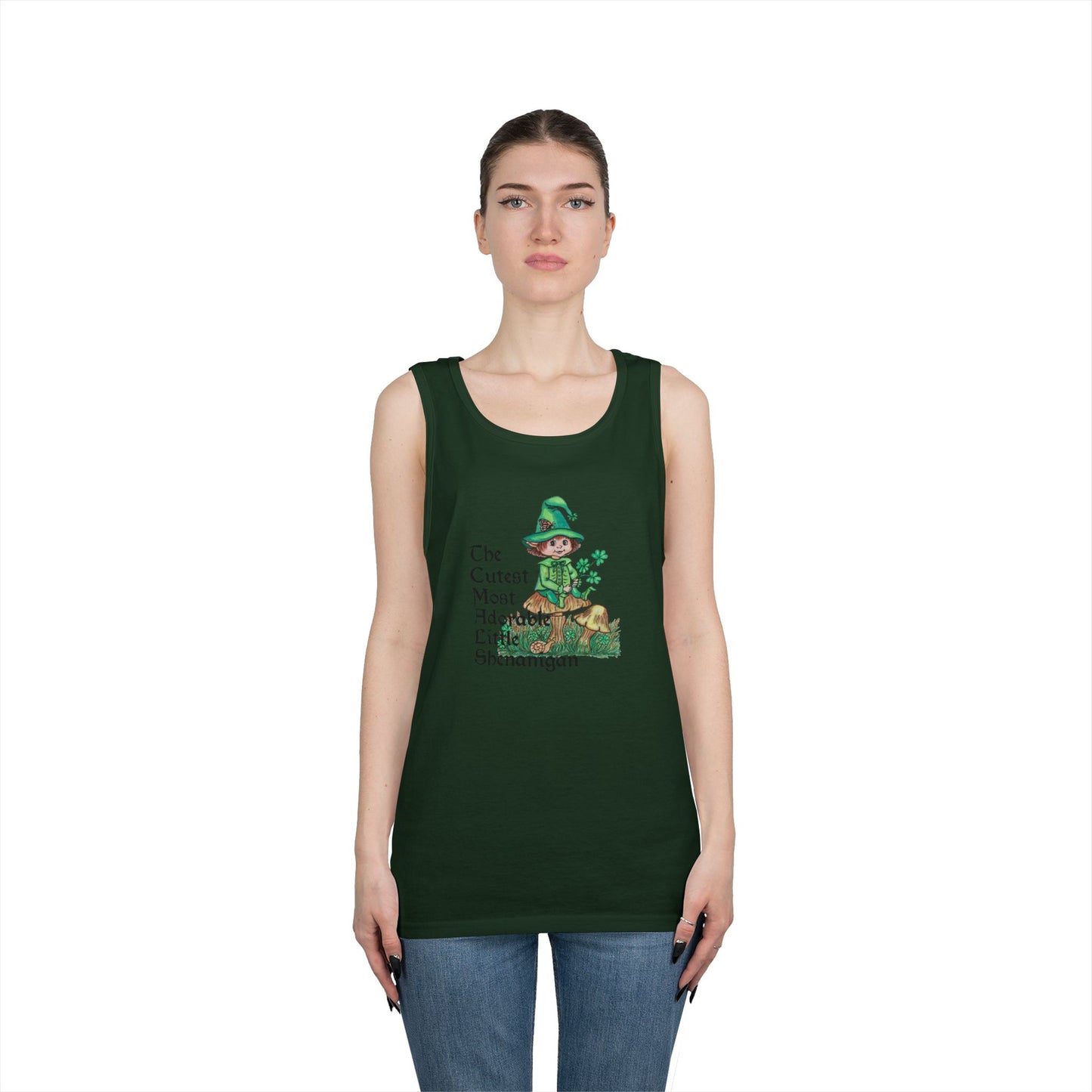 Cutest Shenanigans Unisex Heavy Cotton Tank Top