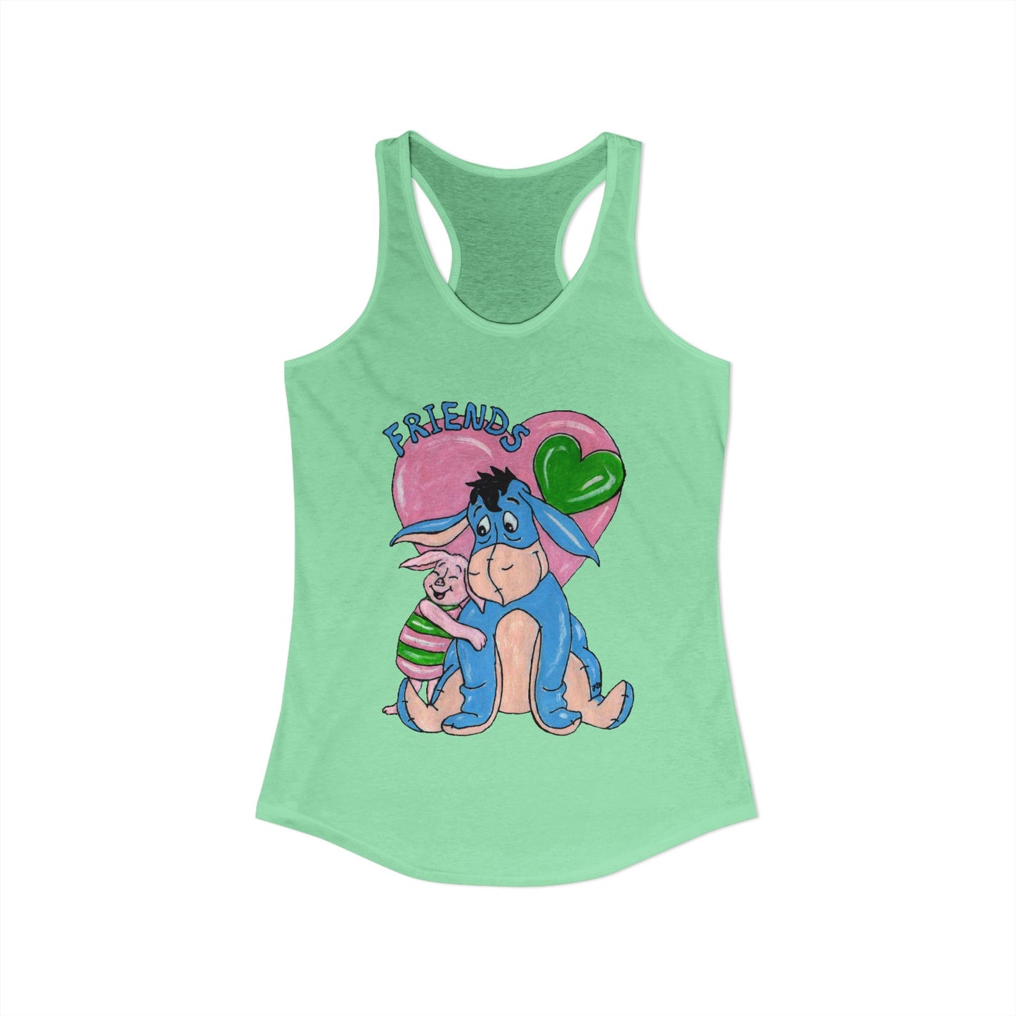 Best Friends Women's Ideal Racerback Tank
