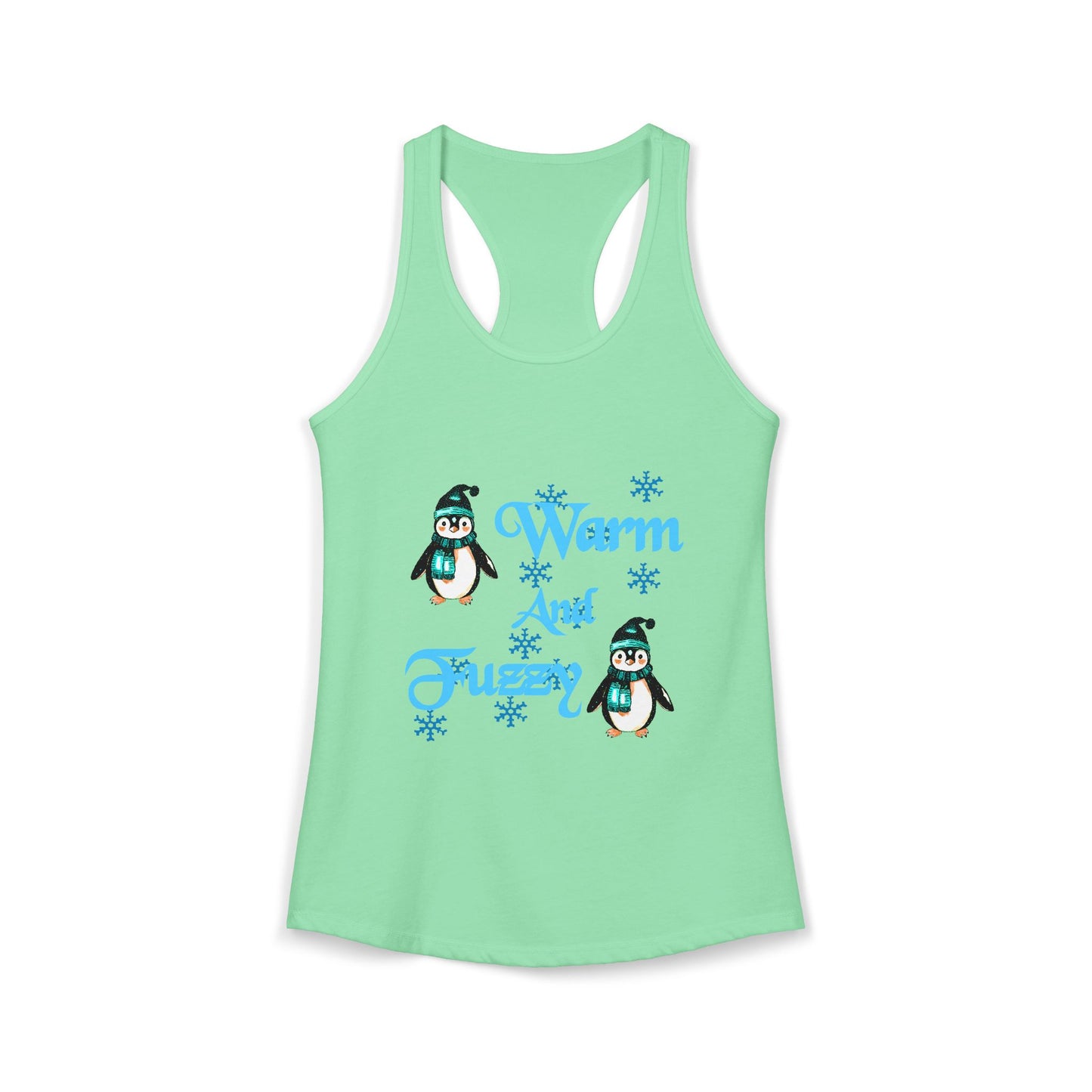Warm and Fuzzy Women's Ideal Racerback Tank