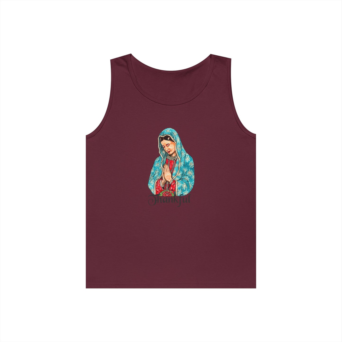 Thankful Unisex Heavy Cotton Tank Top