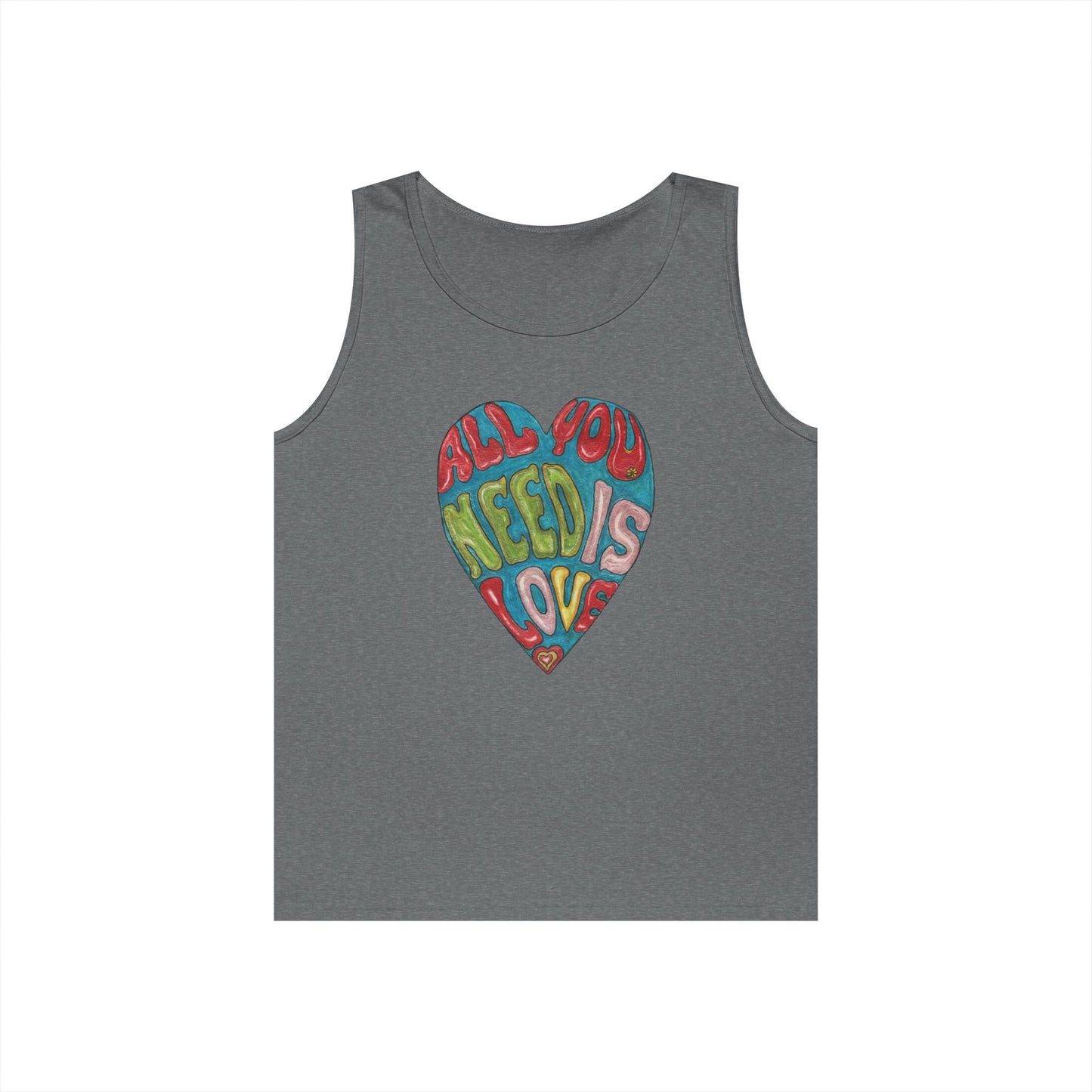 Love Unisex Heavy Cotton Tank Top
