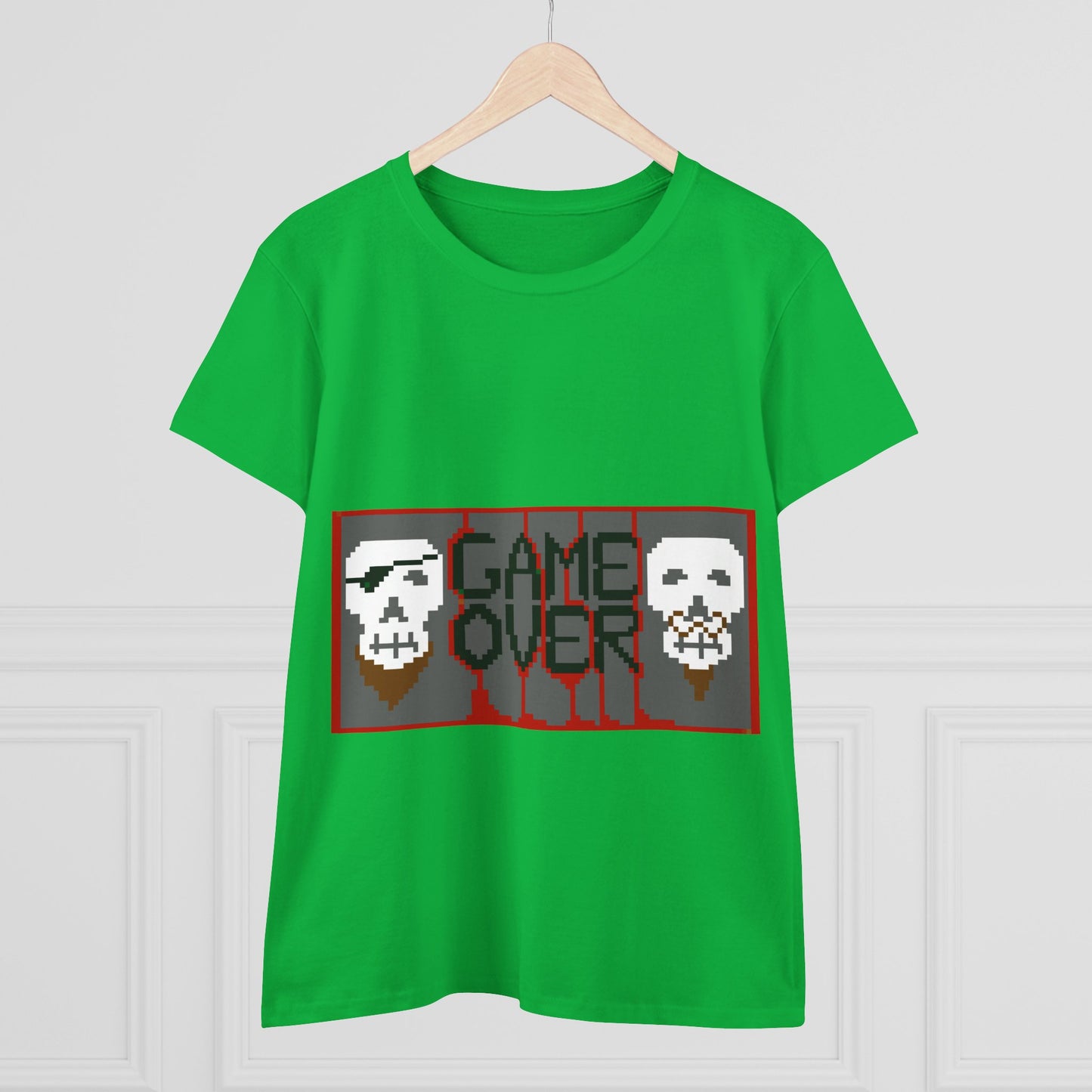 Game Over Women's Midweight Cotton Tee