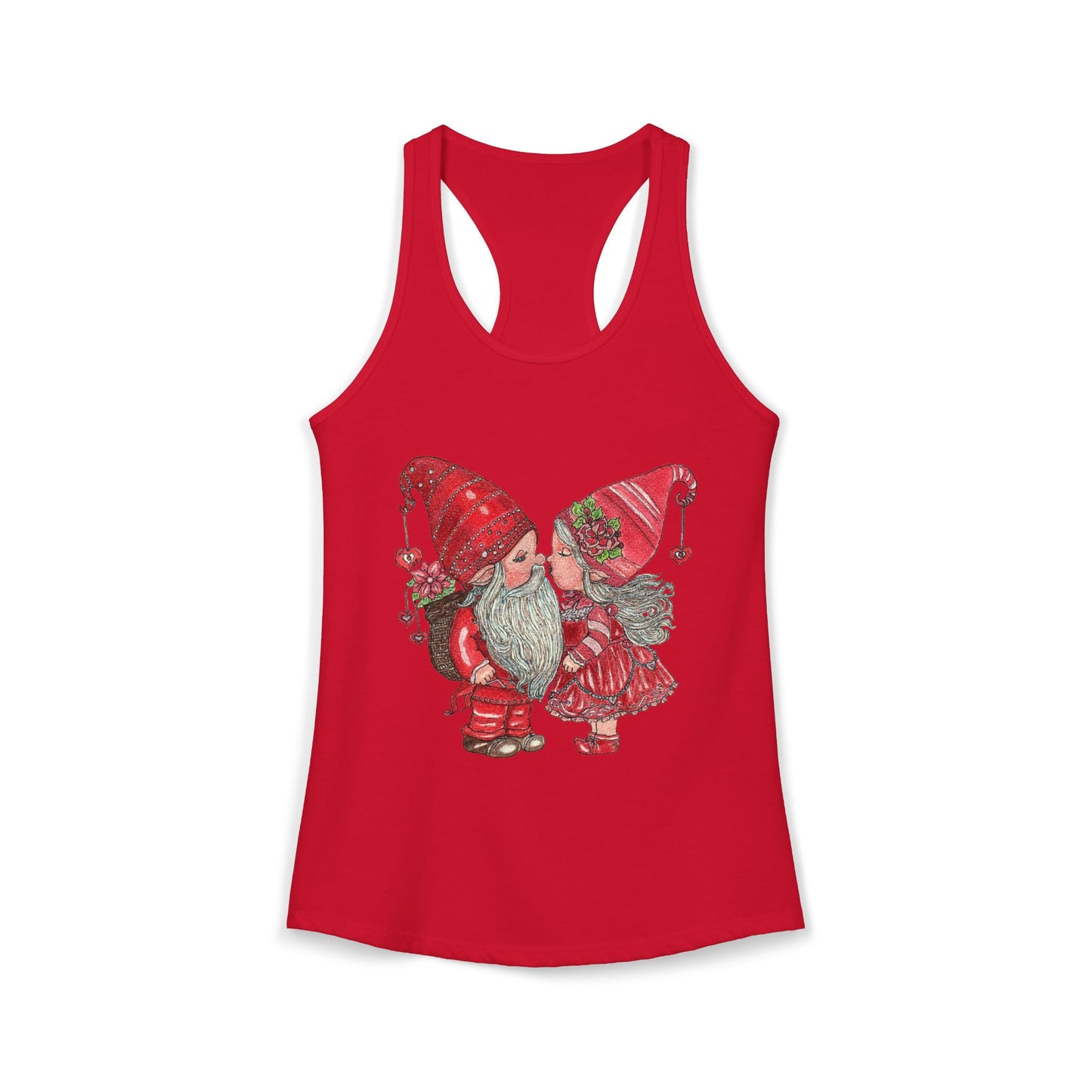 Gnome Lovers Women's Ideal Racerback Tank