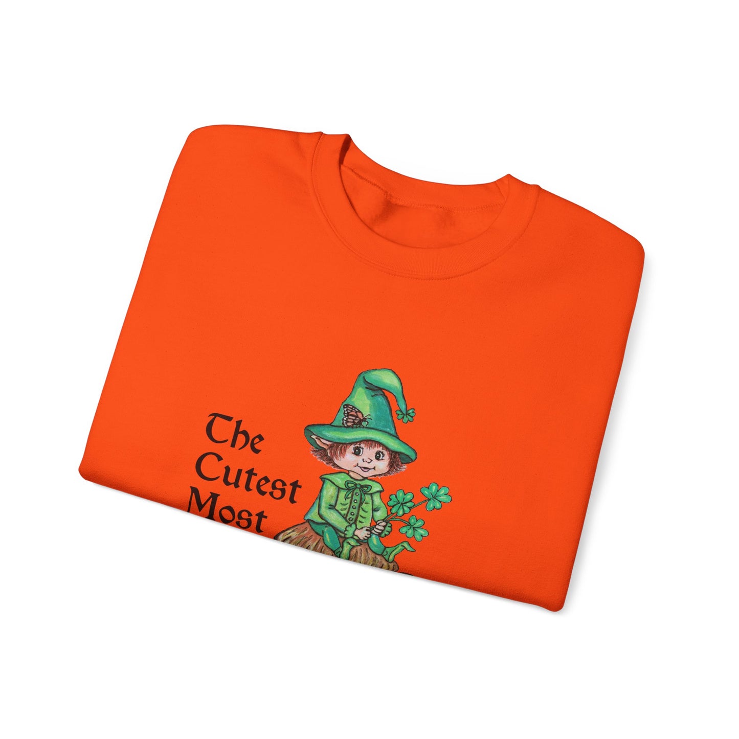 Cutest Leprechaun Unisex Heavy Blend™ Crewneck Sweatshirt