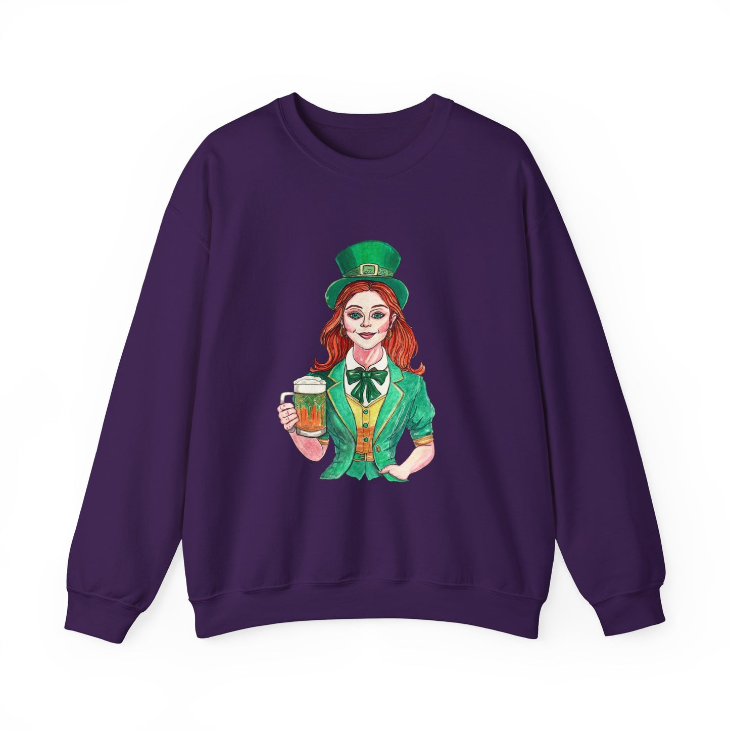 Paddys Day Cheers Unisex Heavy Blend™ Crewneck Sweatshirt