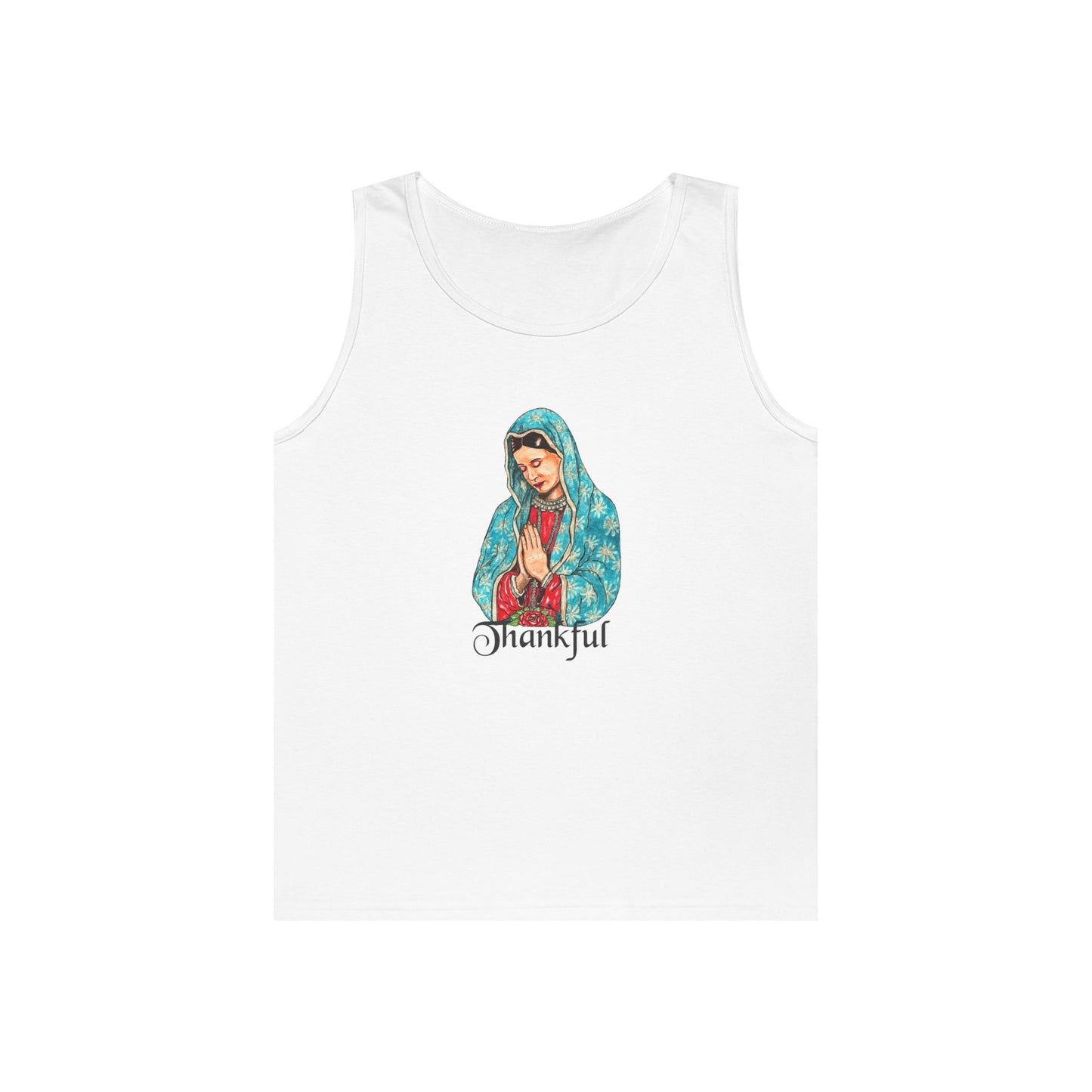 Thankful Unisex Heavy Cotton Tank Top