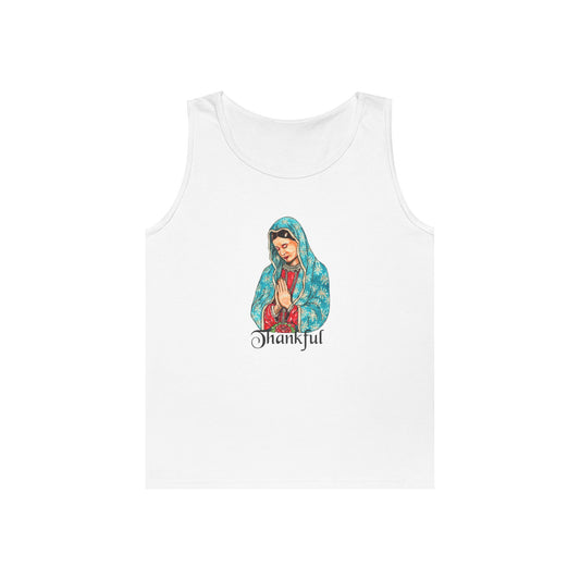 Thankful Unisex Heavy Cotton Tank Top