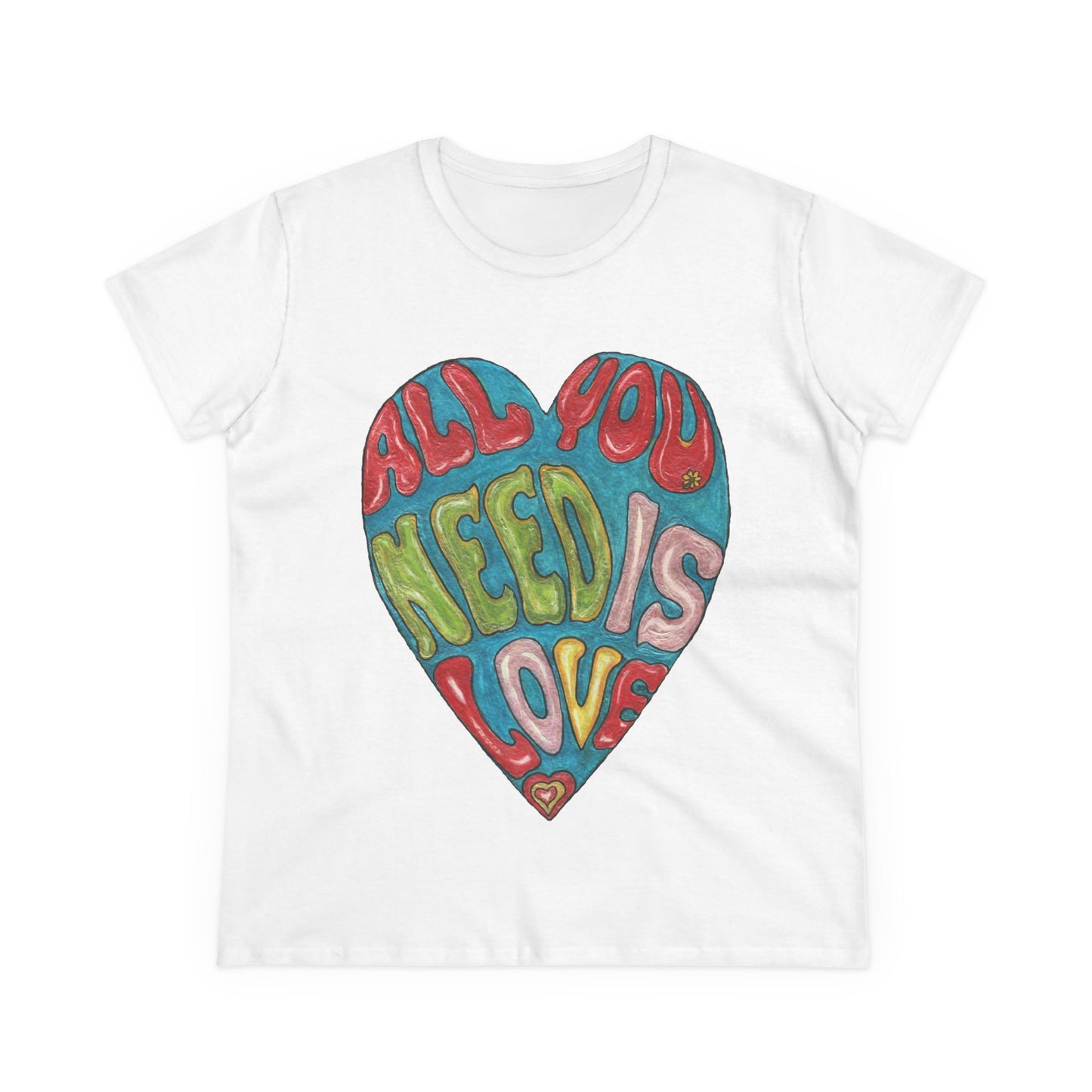 Love Women's Midweight Cotton Tee