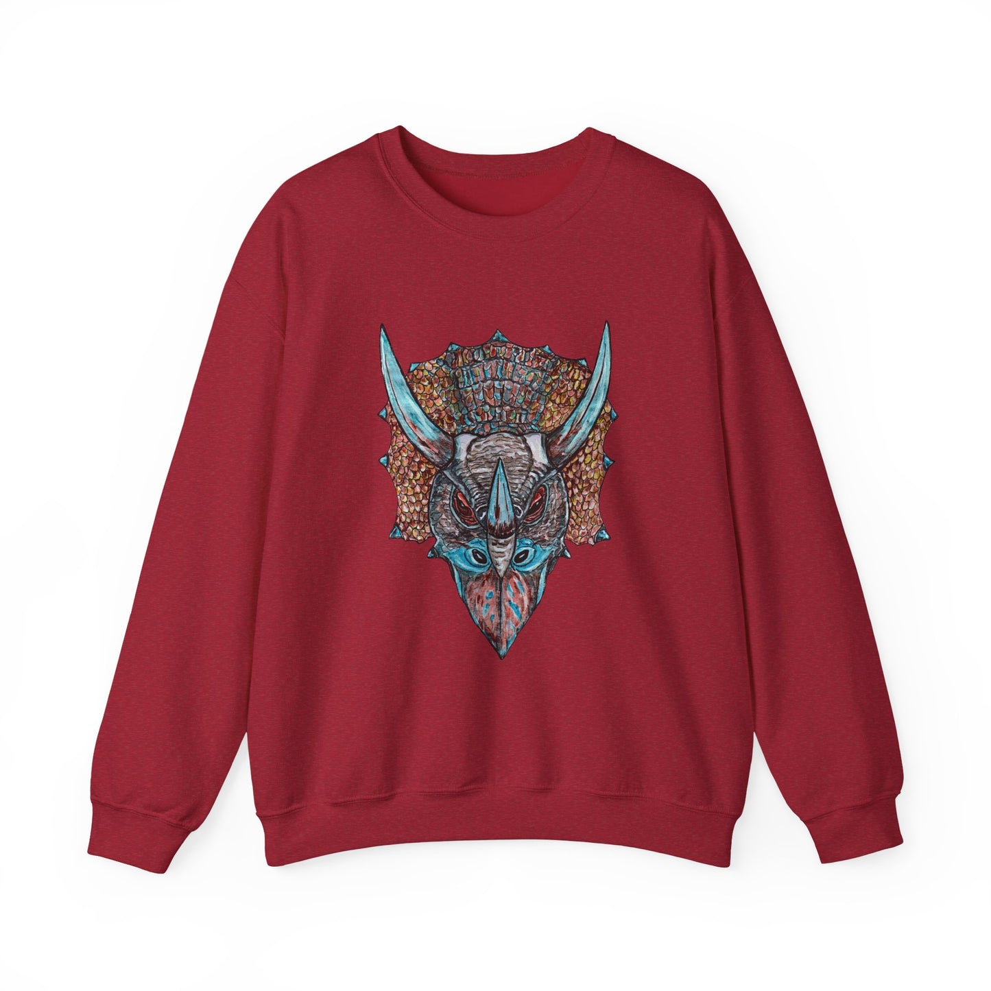 Triceratops Unisex Heavy Blend™ Crewneck Sweatshirt