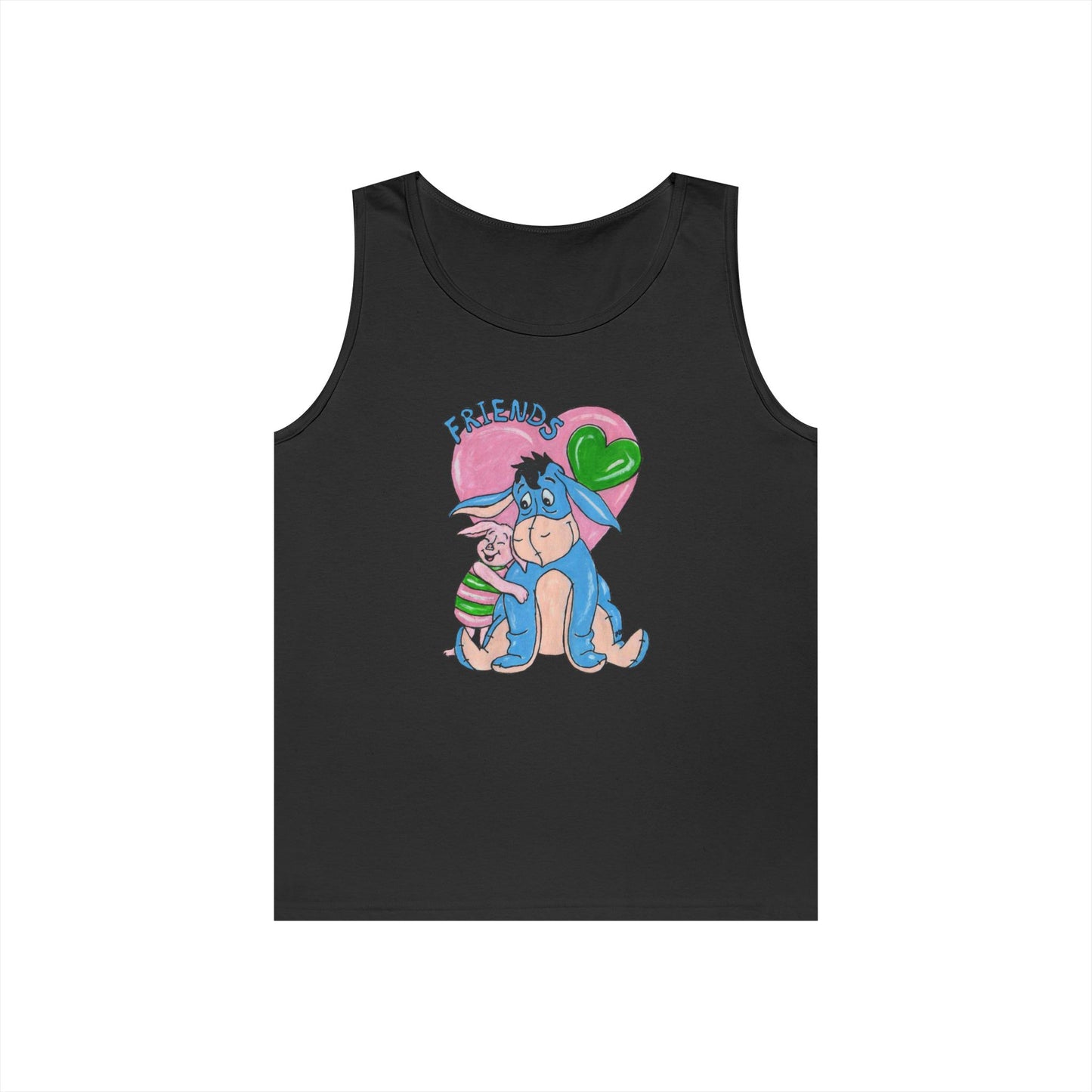 Best Friends Unisex Heavy Cotton Tank Top
