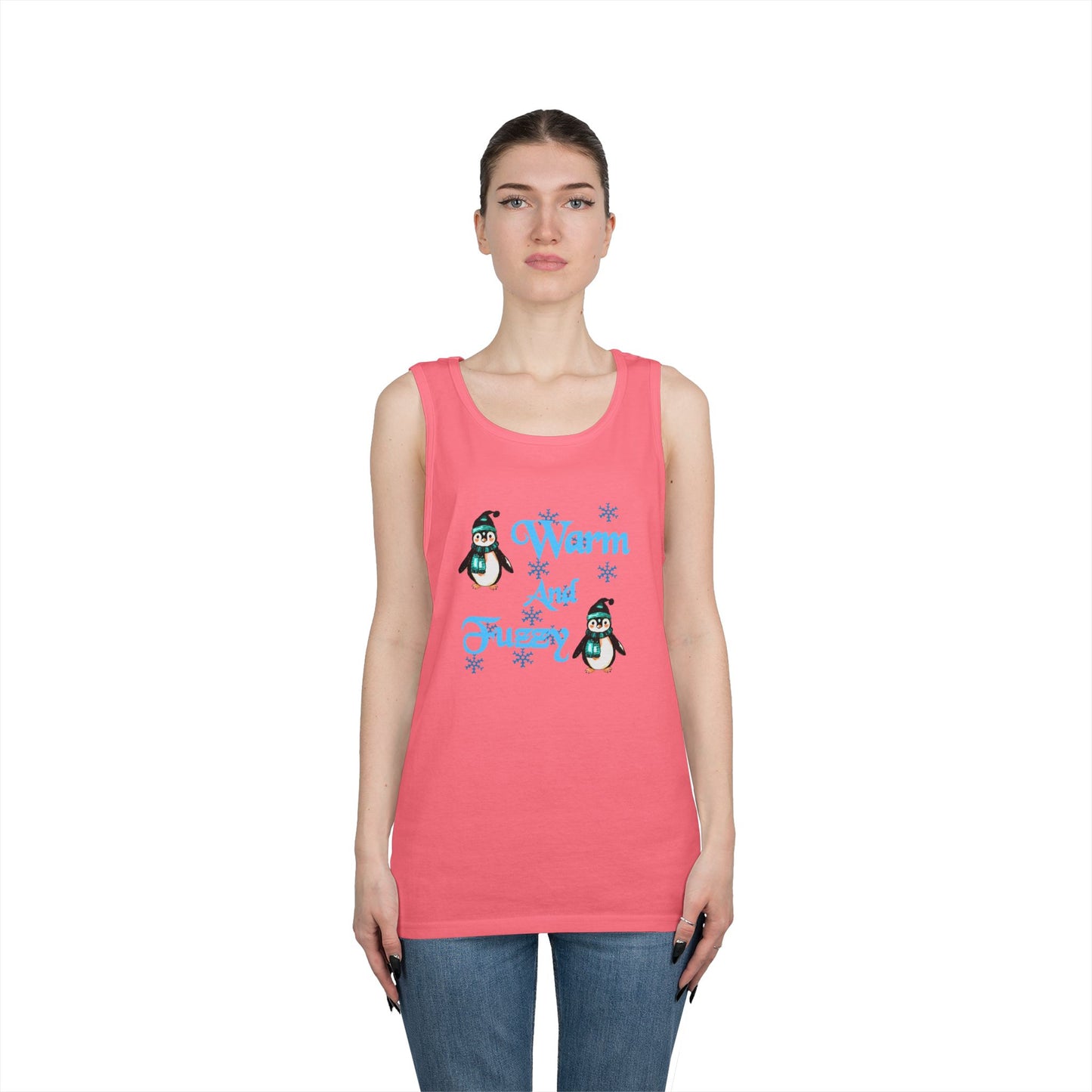 Warm and Fuzzy Unisex Heavy Cotton Tank Top