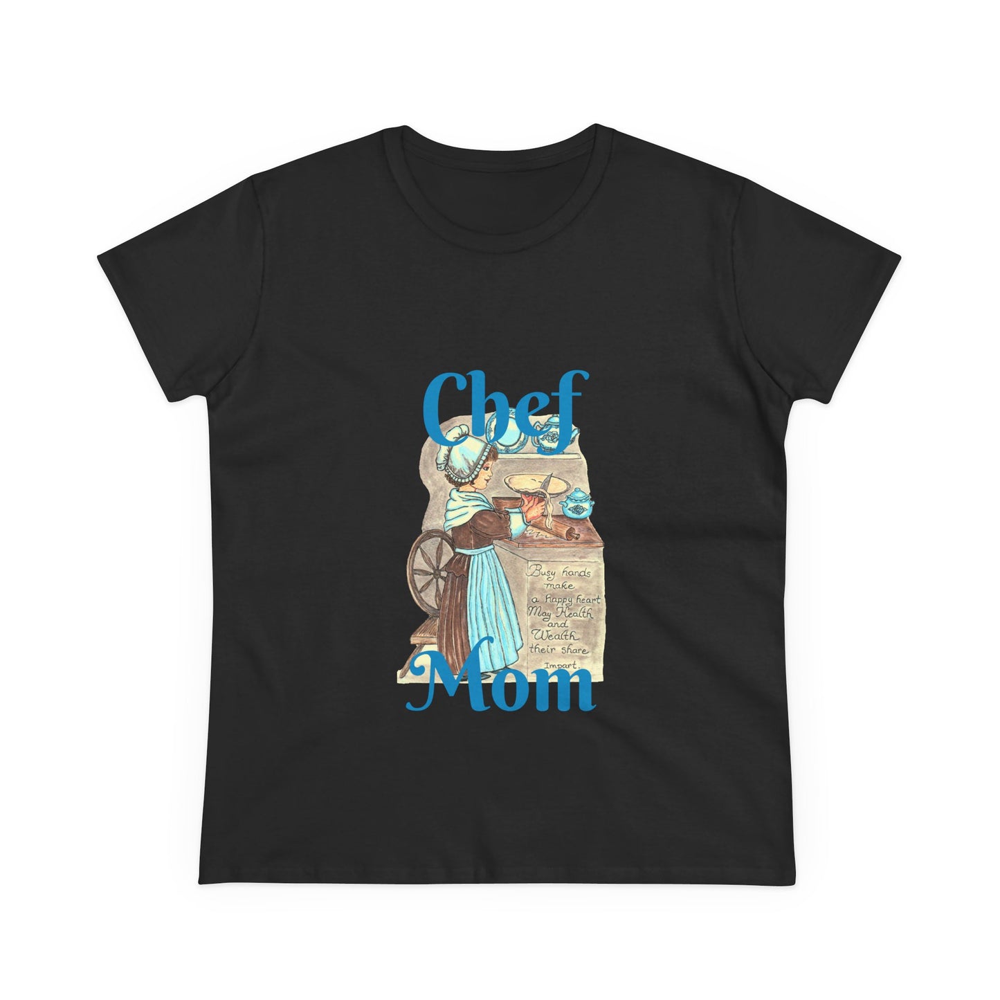 Chef Mom Women's Midweight Cotton Tee