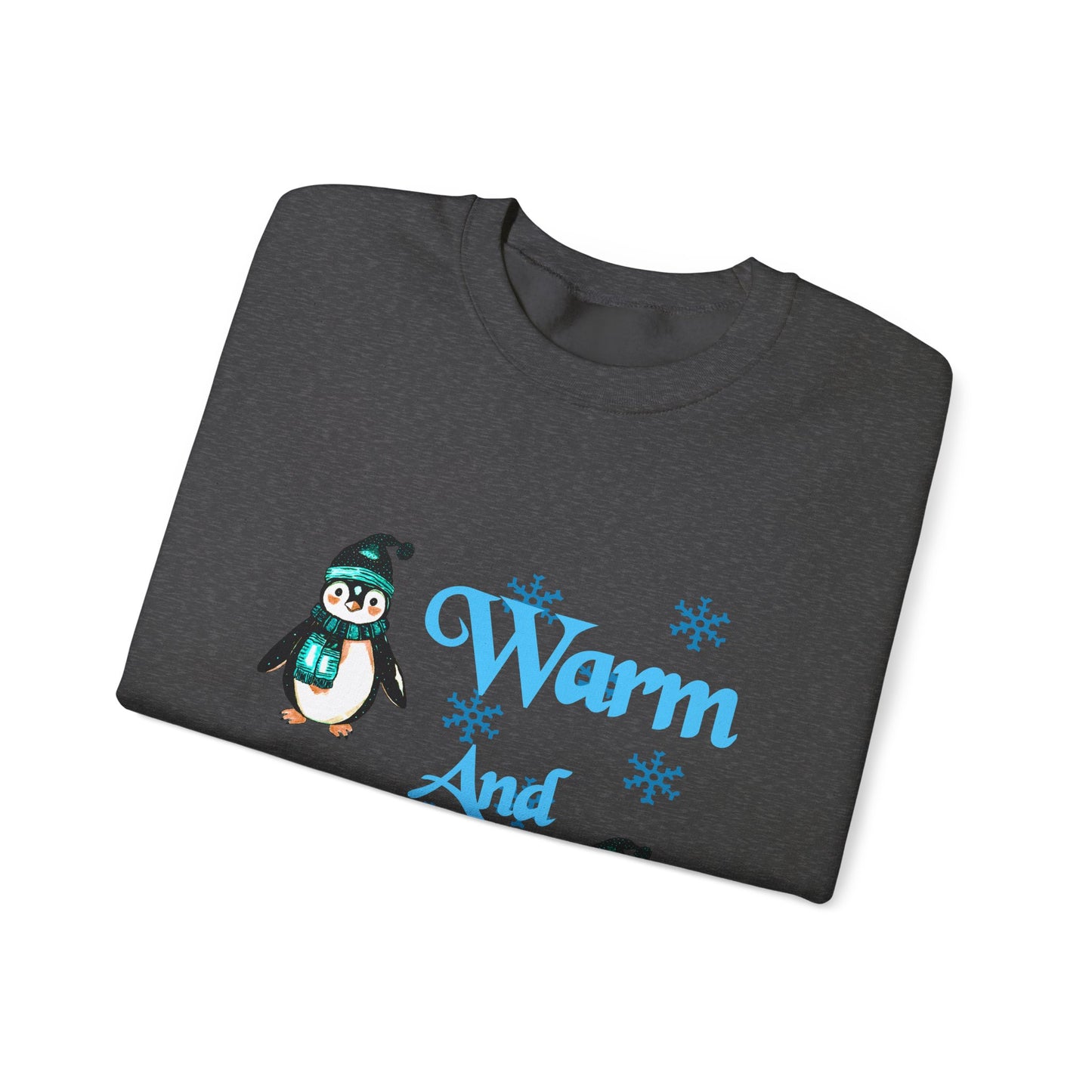 Warm and Fuzzy Unisex Heavy Blend™ Crewneck Sweatshirt