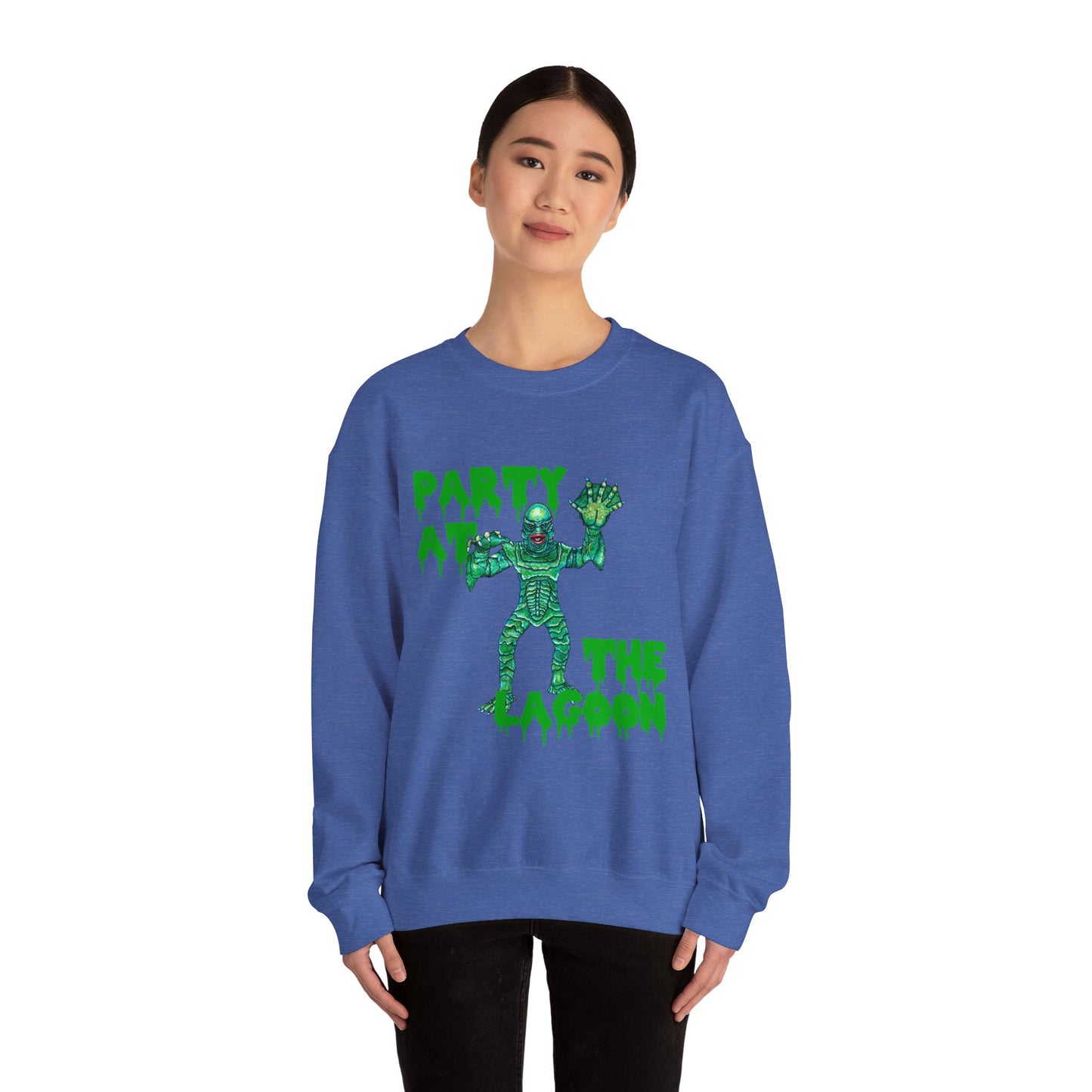 Party at the Lagoon Unisex Heavy Blend™ Crewneck Sweatshirt