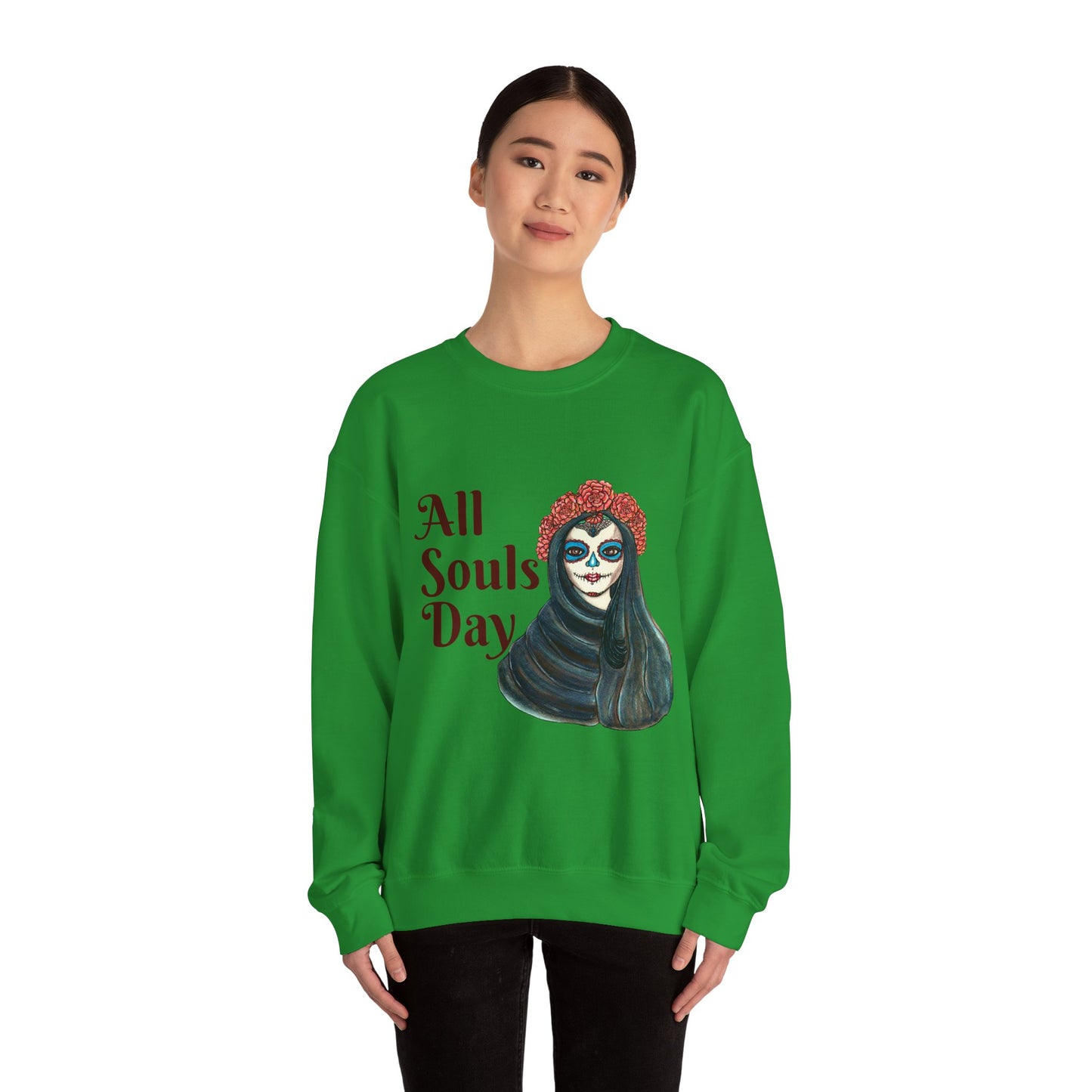 All Souls Day Unisex Heavy Blend™ Crewneck Sweatshirt