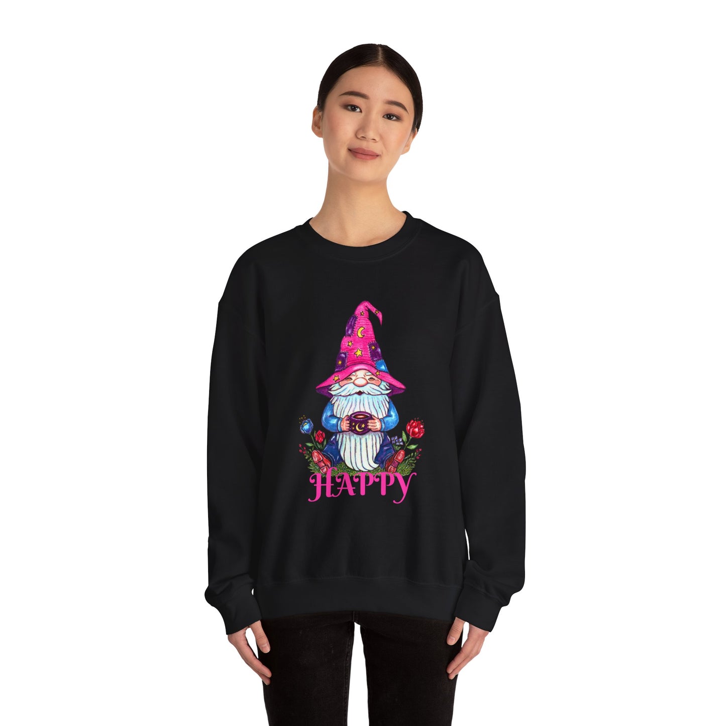 Happy Gnome Unisex Heavy Blend™ Crewneck Sweatshirt