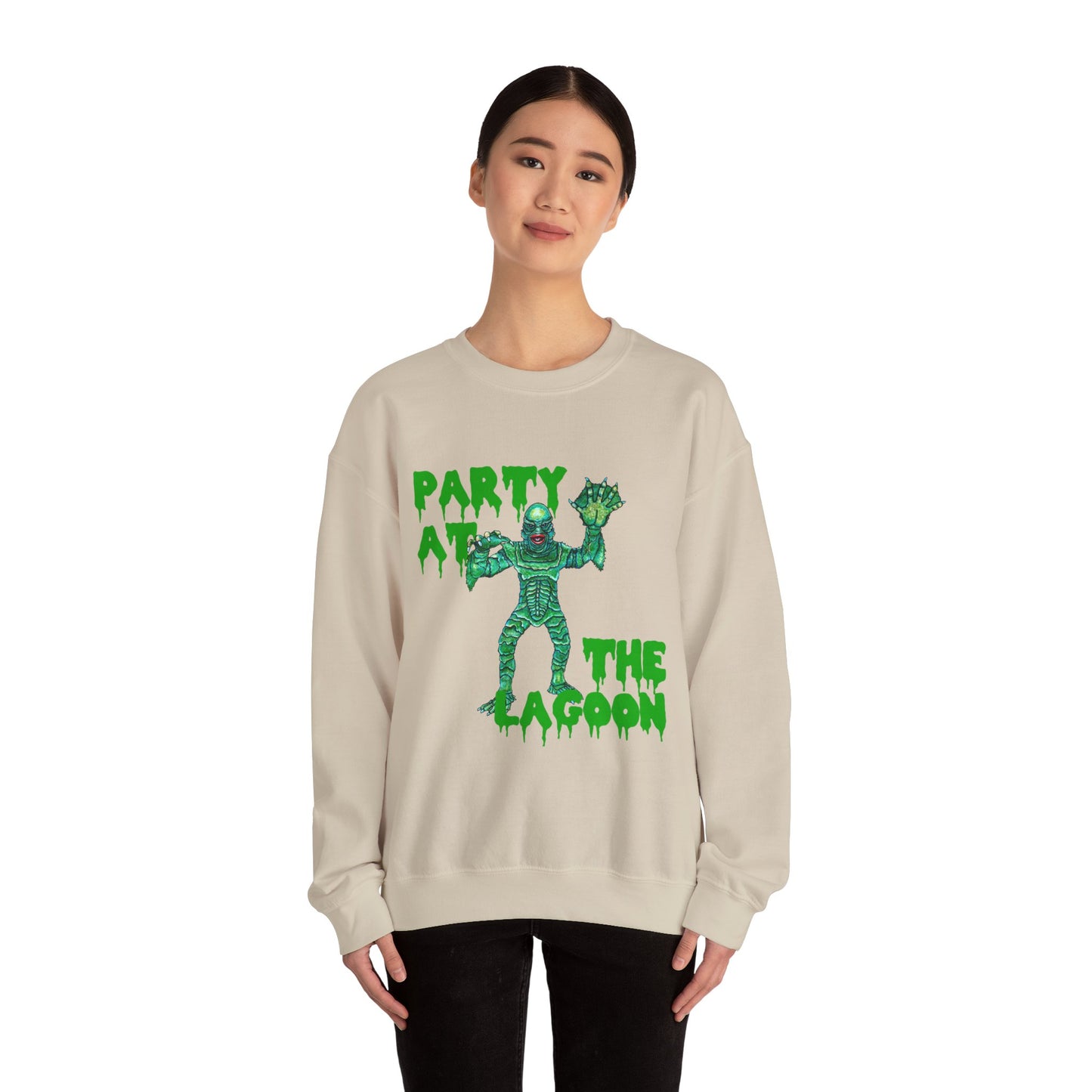 Party at the Lagoon Unisex Heavy Blend™ Crewneck Sweatshirt