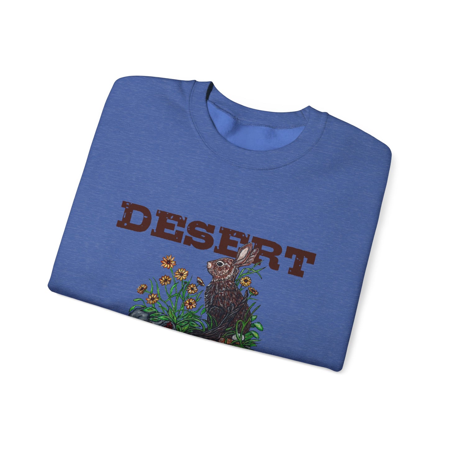 Desert Cotton Tail Unisex Heavy Blend™ Crewneck Sweatshirt