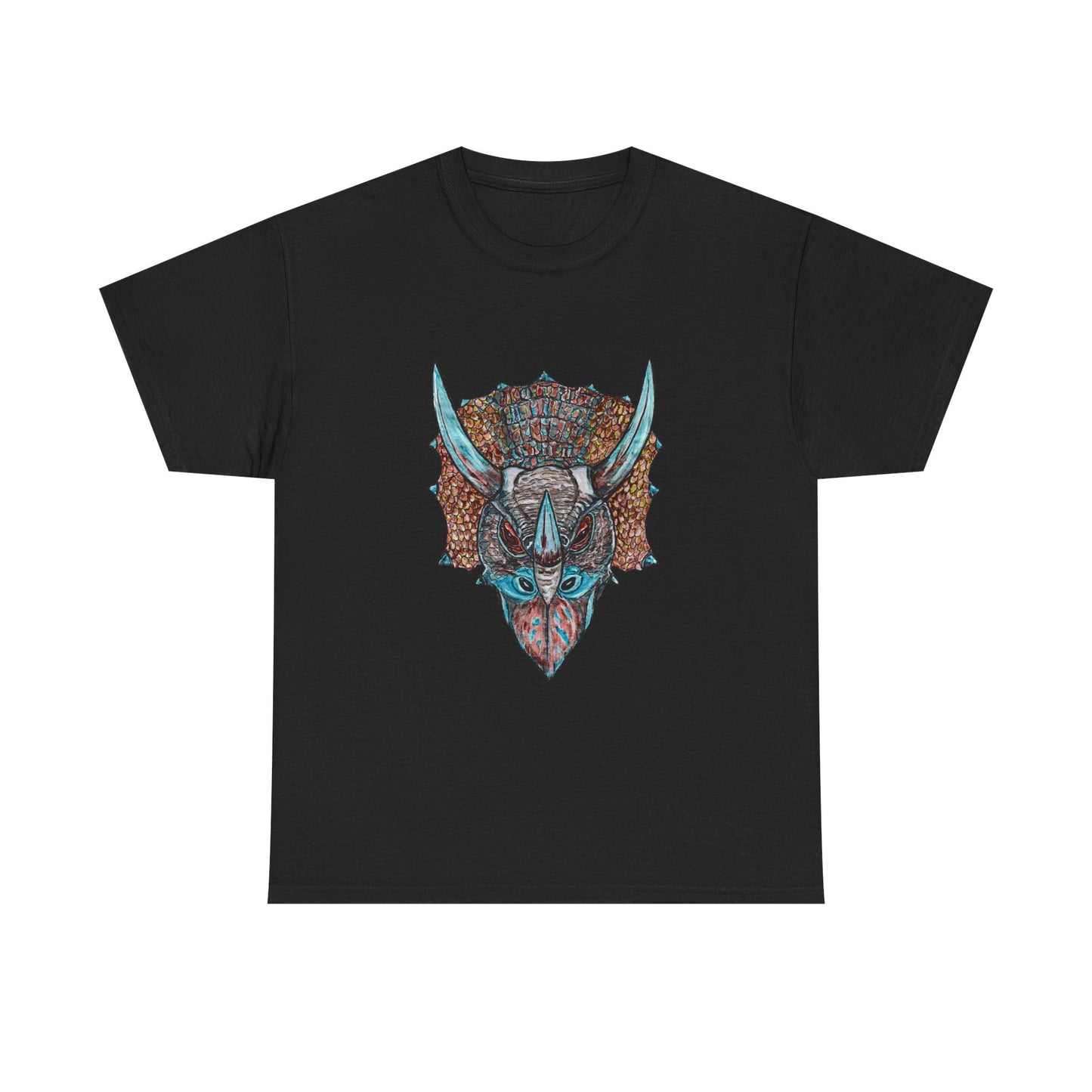 Triceratops Unisex Heavy Cotton Tee