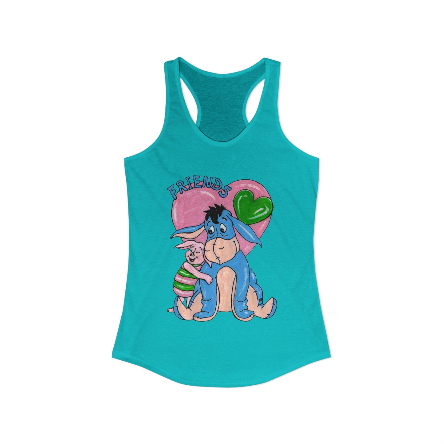 Best Friends Women's Ideal Racerback Tank