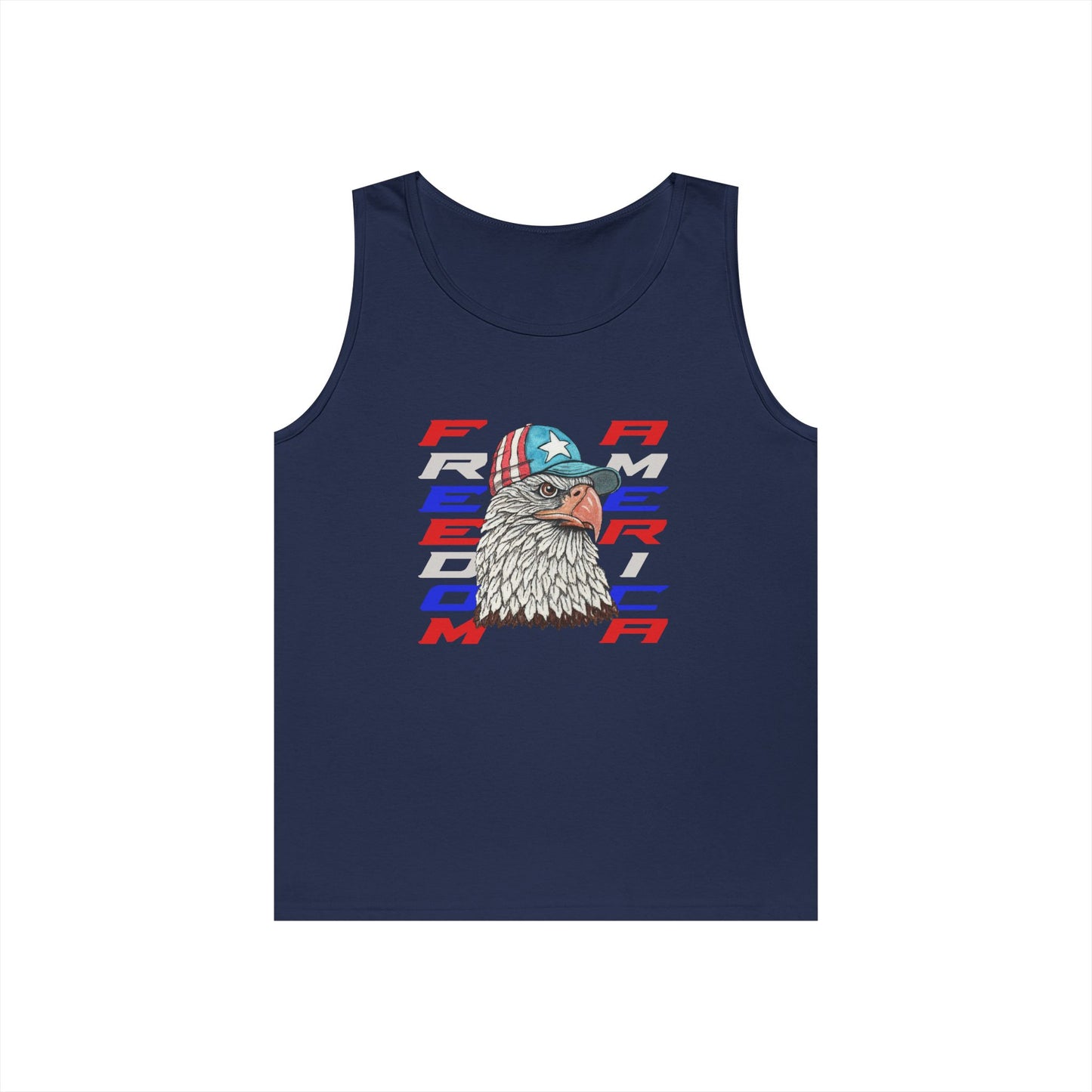 Freedom America Unisex Heavy Cotton Tank Top
